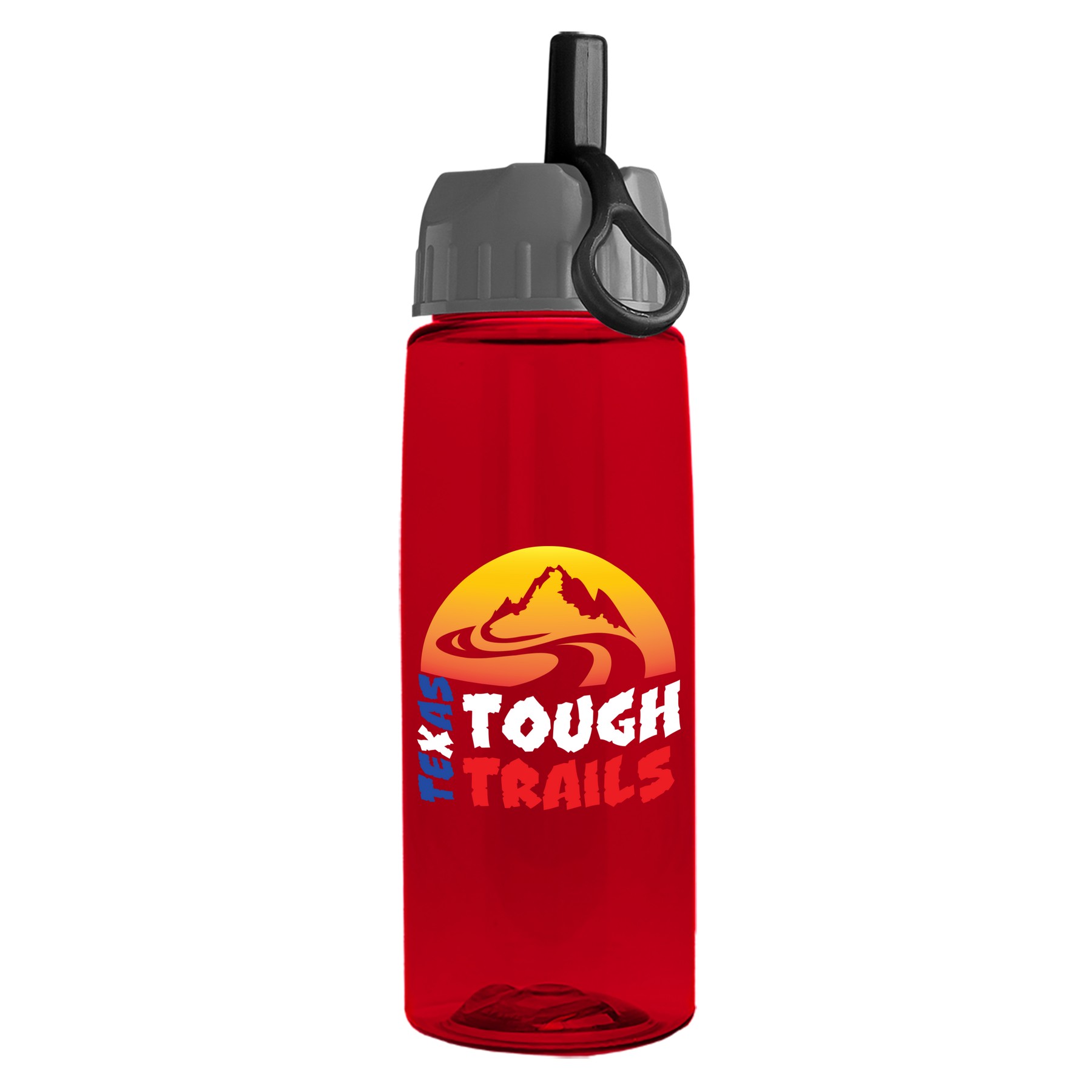 Picture of Garyline® Flair Tritan® Renew Bottle with Ring-Straw Lid - 26 oz.