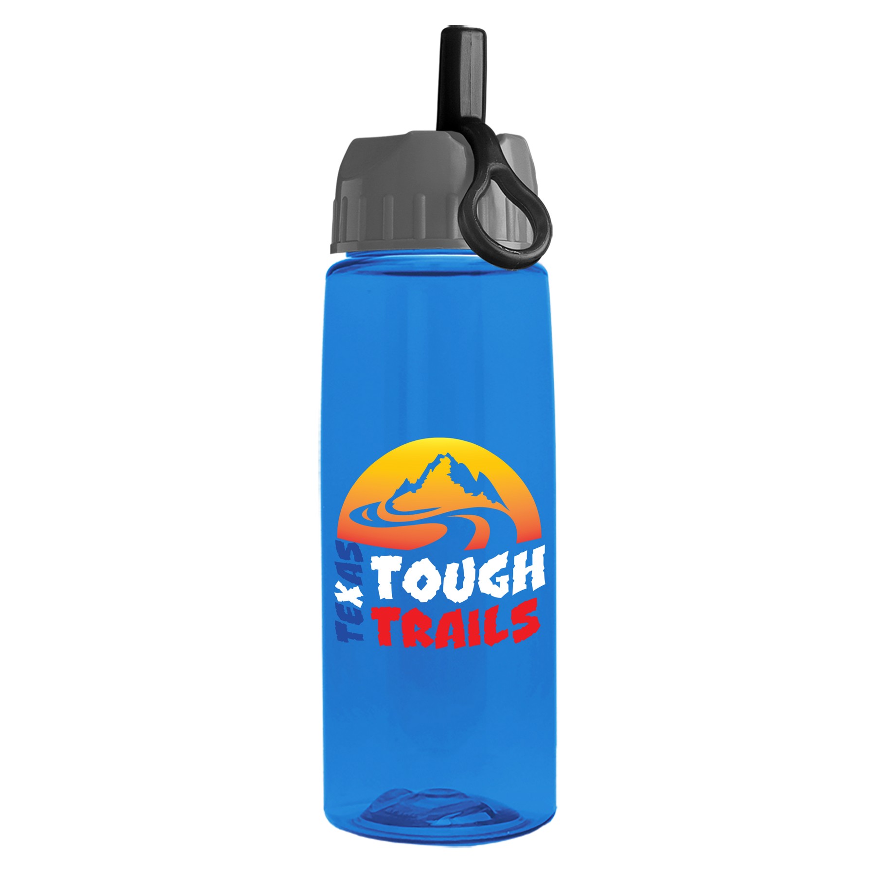 Picture of Garyline® Flair Tritan® Renew Bottle with Ring-Straw Lid - 26 oz.