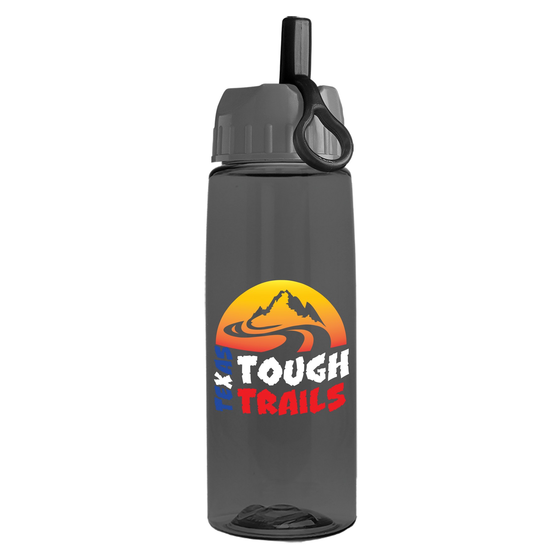 Picture of Garyline® Flair Tritan® Renew Bottle with Ring-Straw Lid - 26 oz.
