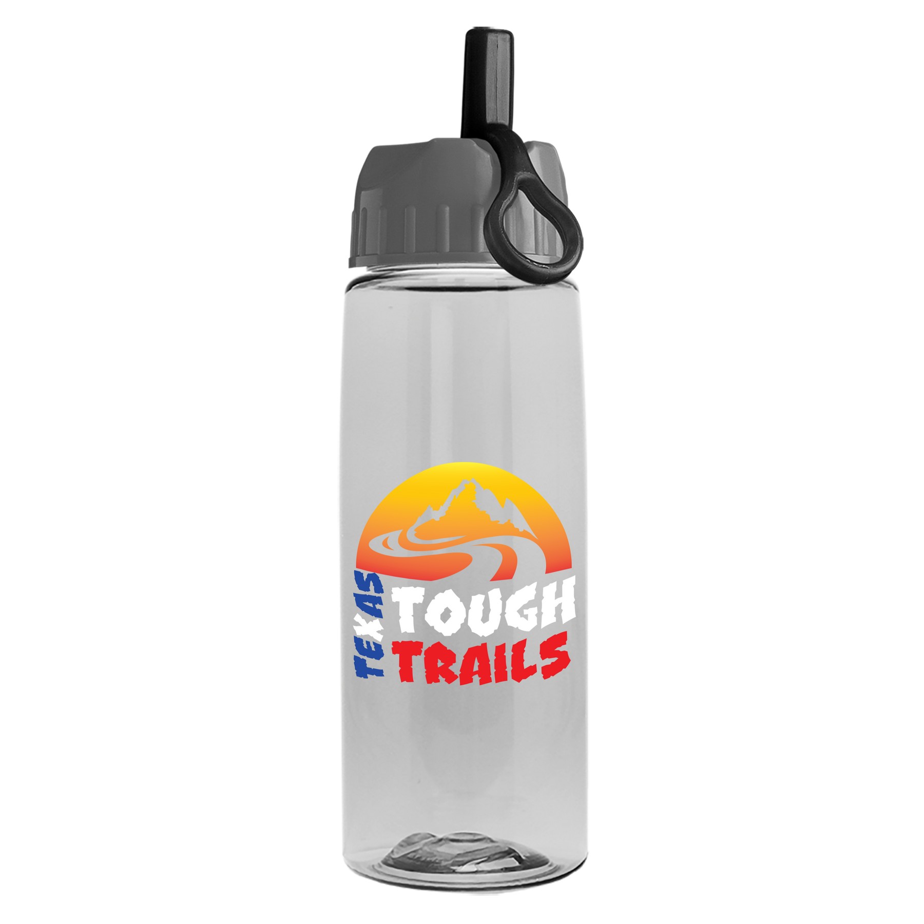 Picture of Garyline® Flair Tritan® Renew Bottle with Ring-Straw Lid - 26 oz.