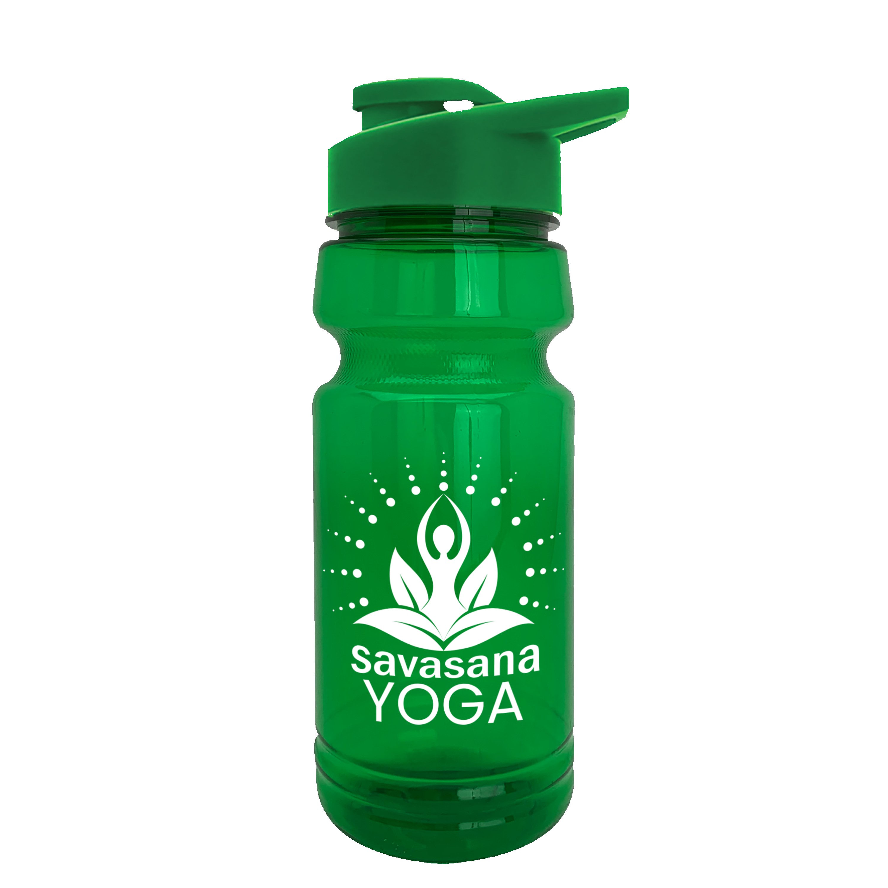 Picture of Garyline® Trainer RPET Bottle with Drink-Thru Lid - 24 oz.