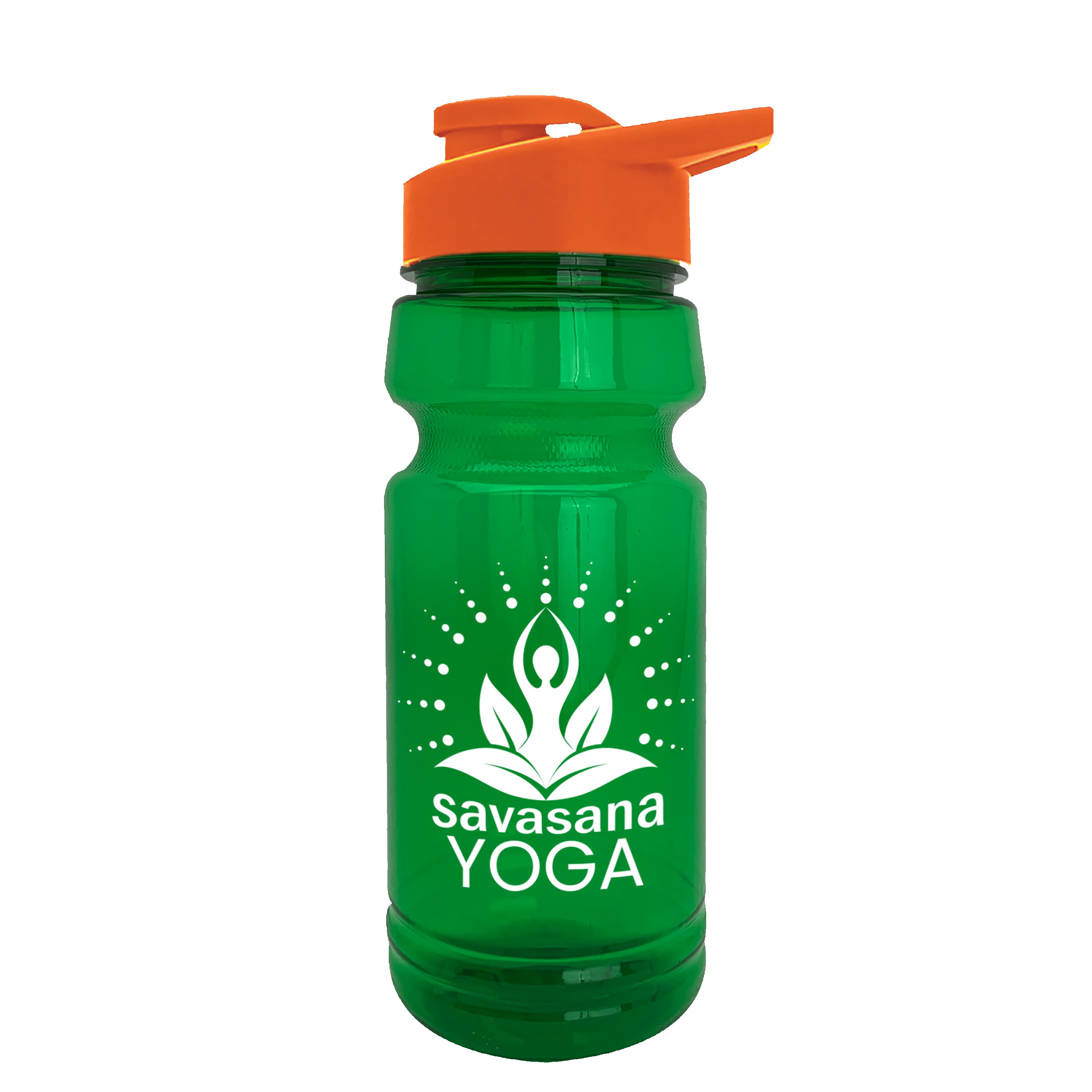 Picture of Garyline® Trainer RPET Bottle with Drink-Thru Lid - 24 oz.