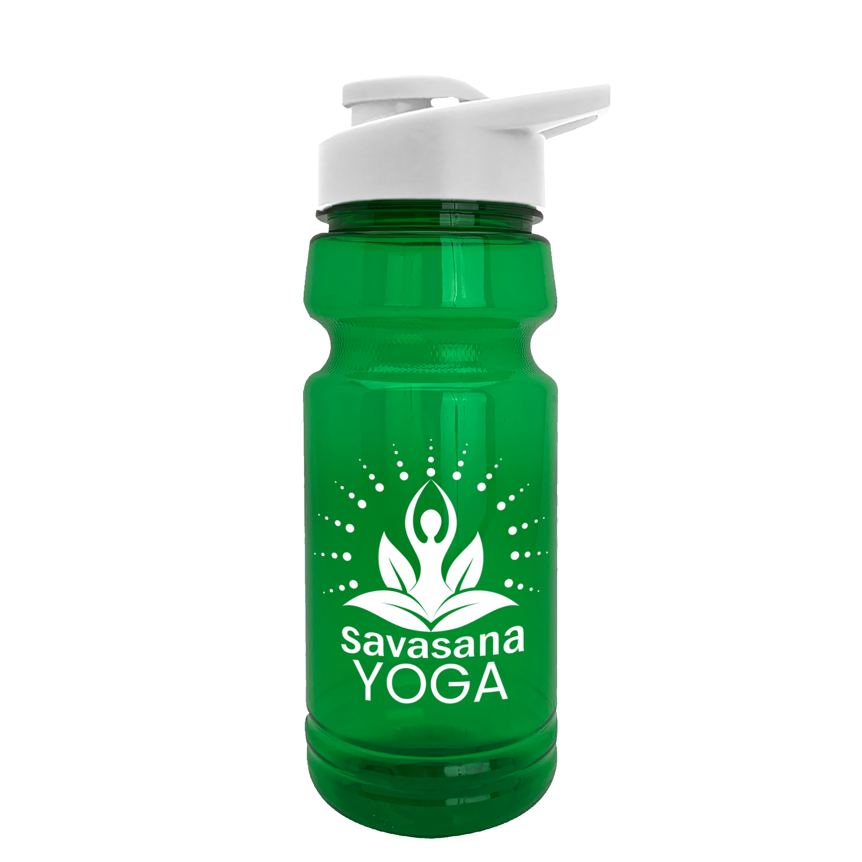 Picture of Garyline® Trainer RPET Bottle with Drink-Thru Lid - 24 oz.