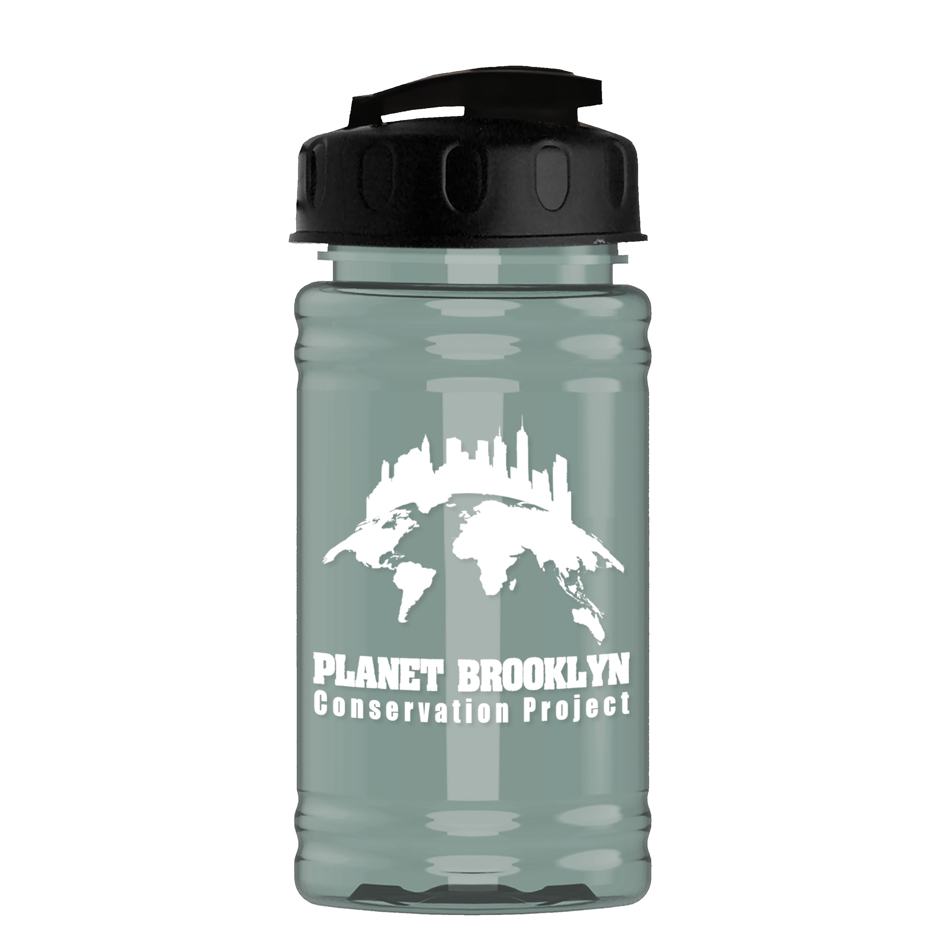 Picture of Garyline® Mini RPET Bottle with Flip-Top Lid - 16 oz.