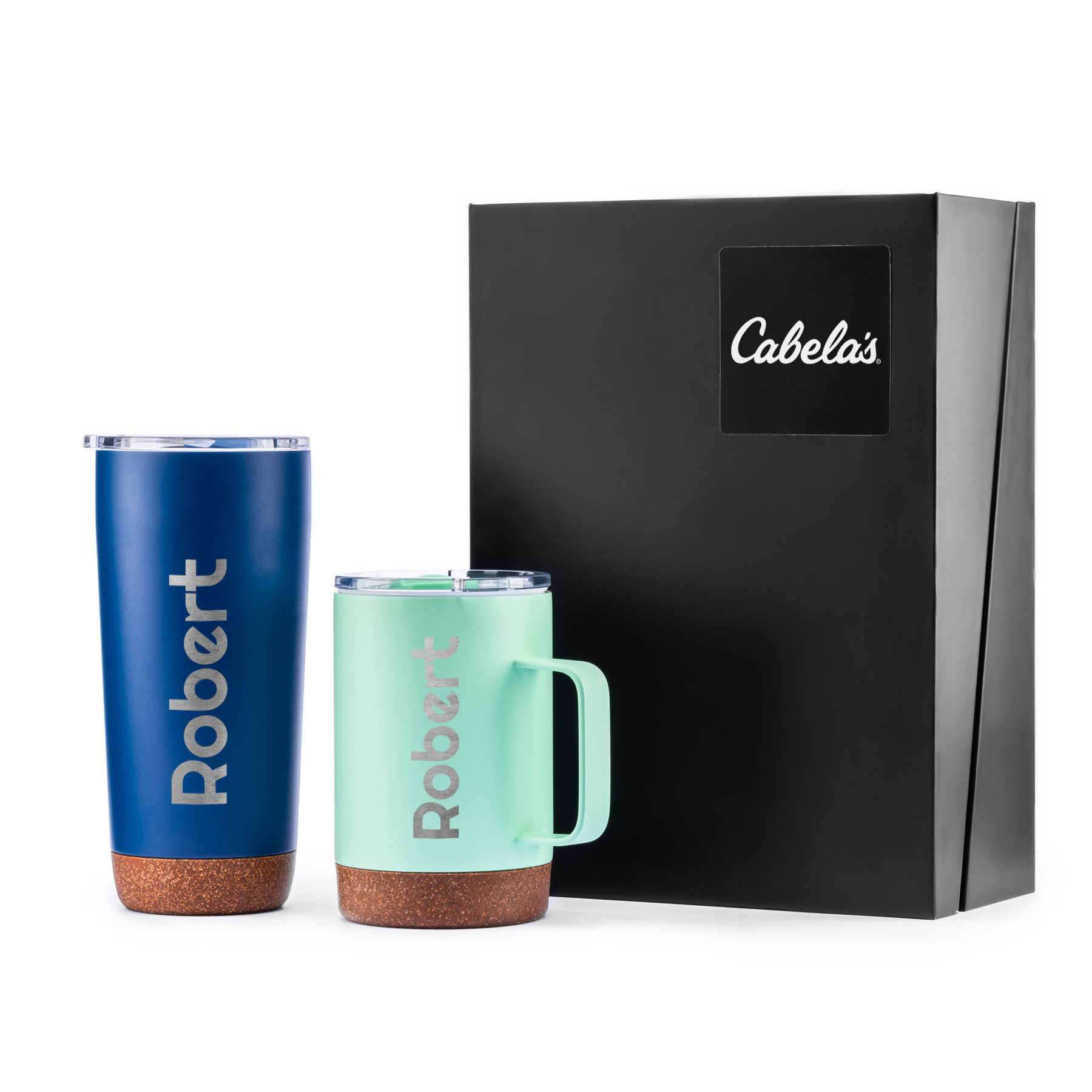 Picture of 20 oz Azure Tumbler & 16 oz Yukon Mug - Gift Set