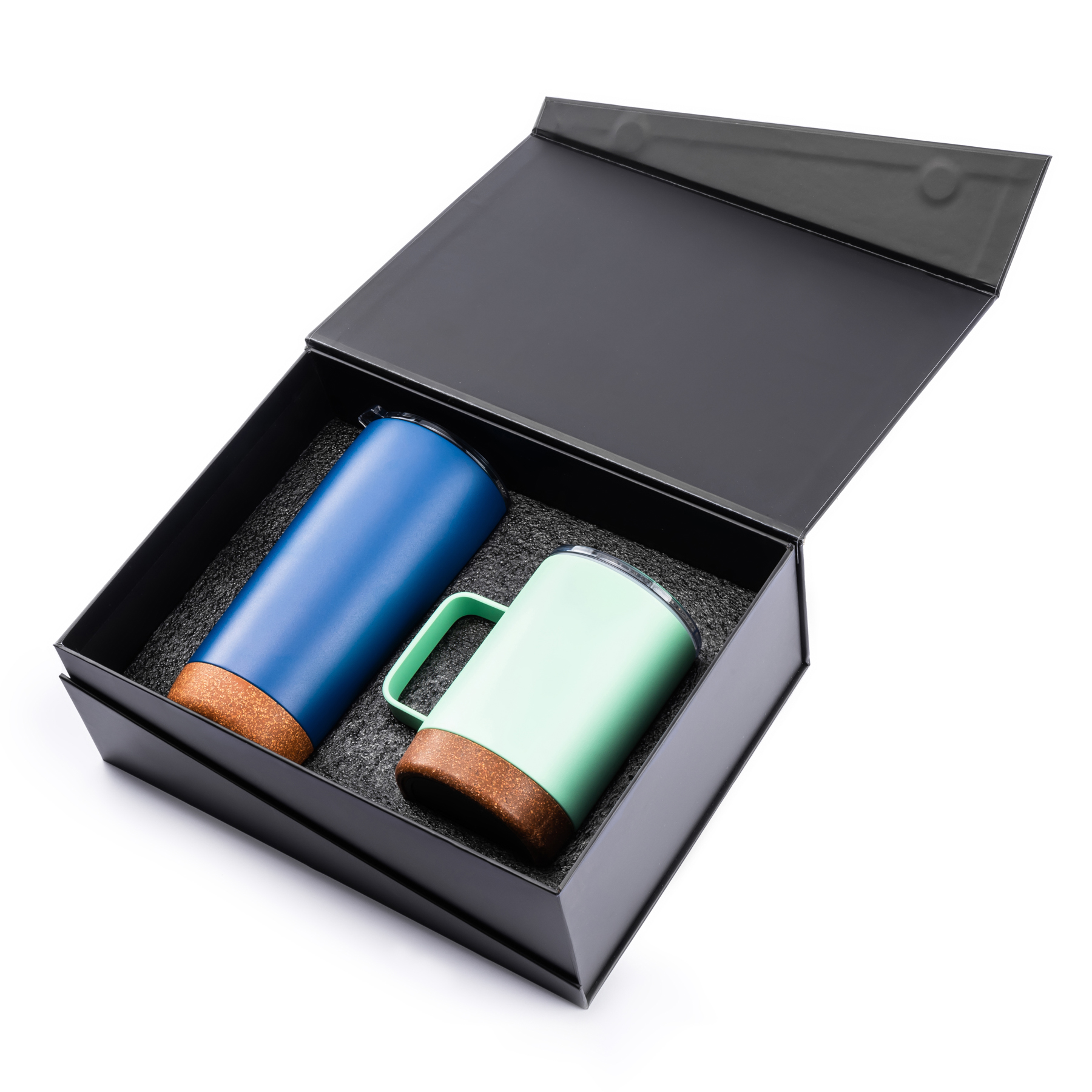 Picture of 20 oz Azure Tumbler & 16 oz Yukon Mug - Gift Set