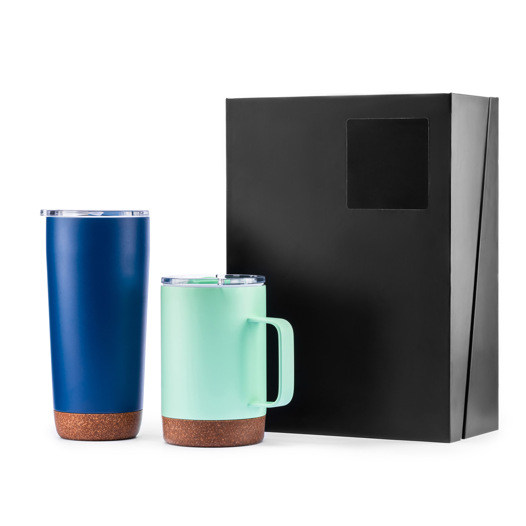 Picture of 20 oz Azure Tumbler & 16 oz Yukon Mug - Gift Set