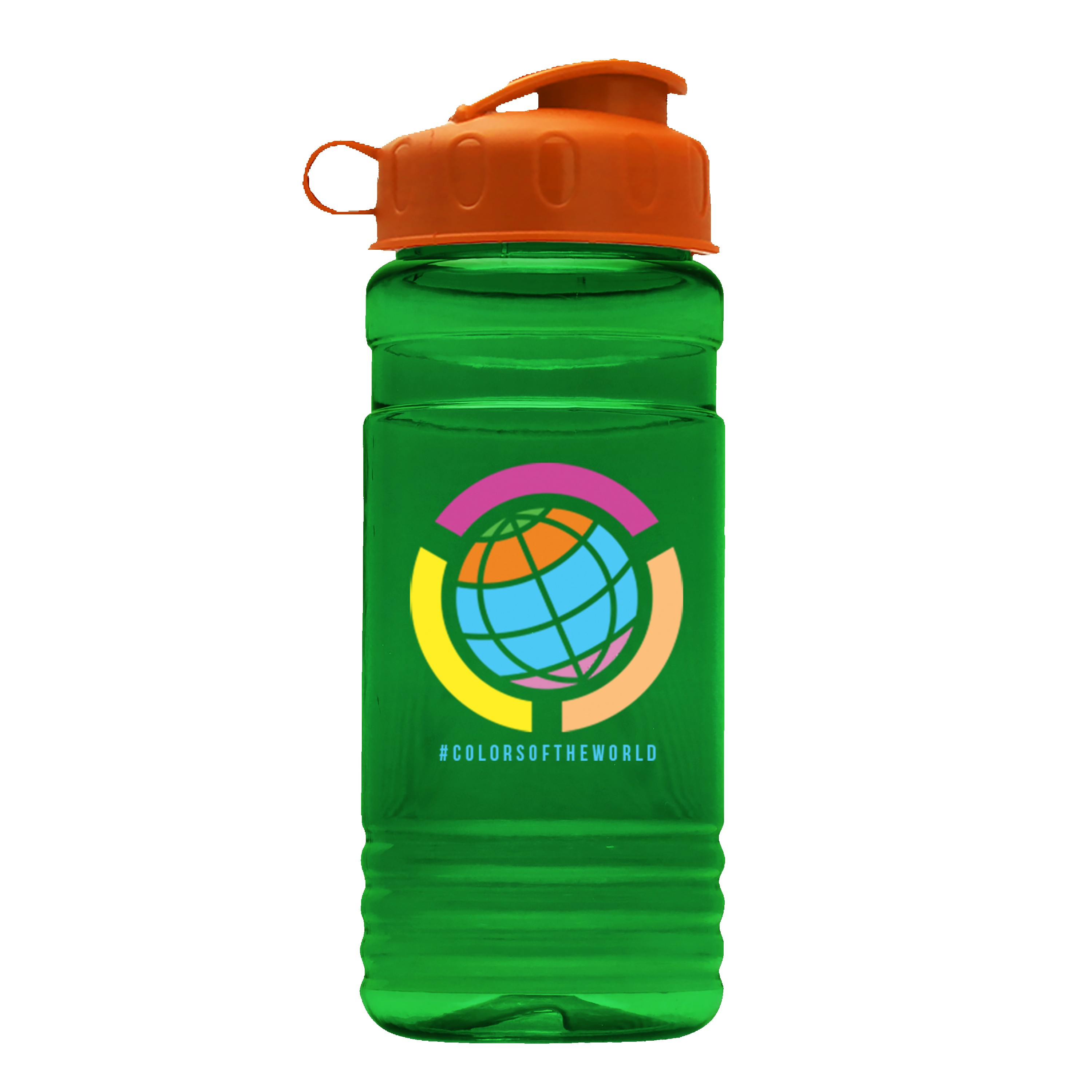 Picture of Garyline® RPET Bottle with Flip Lid - 20 oz.