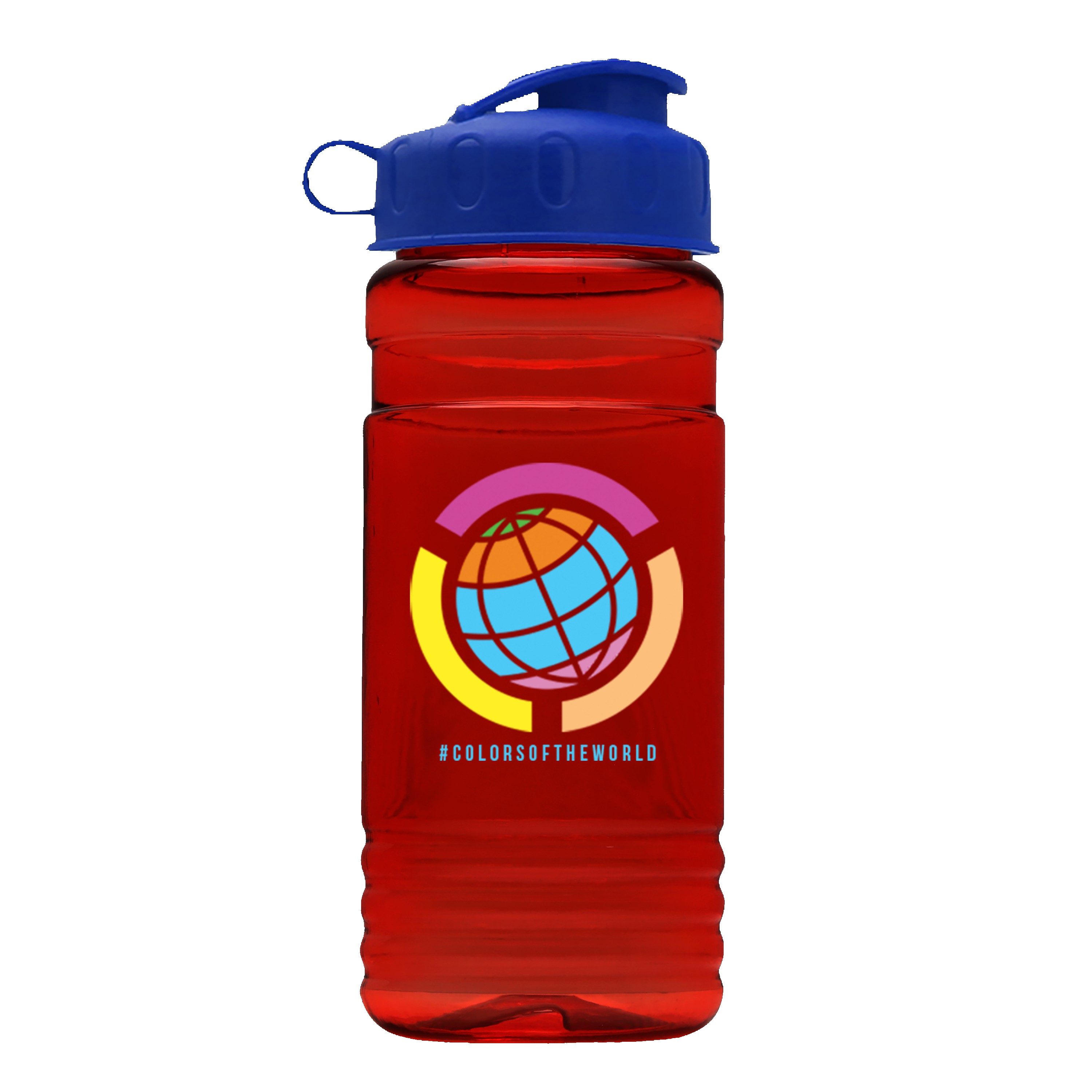 Picture of Garyline® RPET Bottle with Flip Lid - 20 oz.