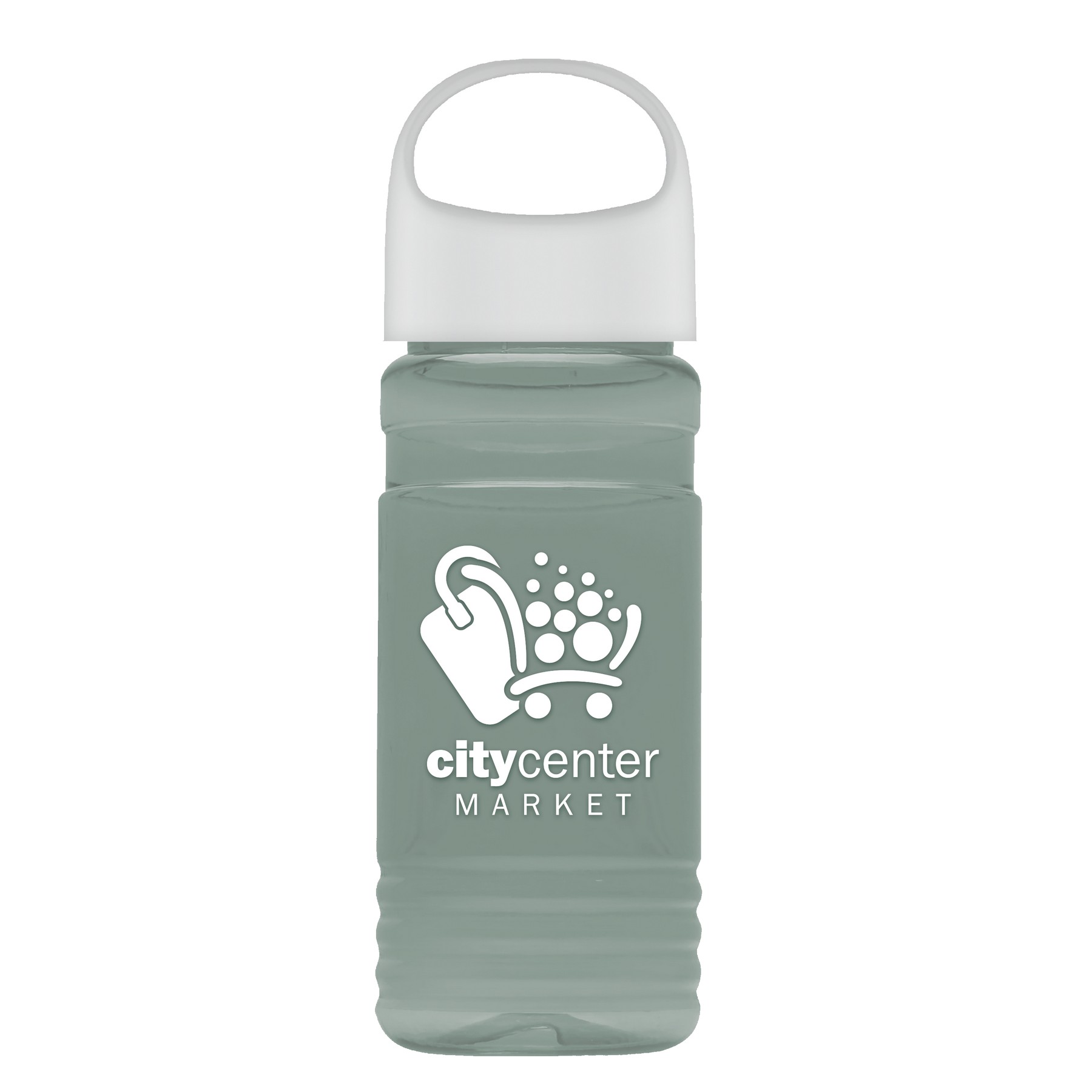 Picture of Garyline® RPET Bottle with Oval Crest Lid - 20 oz.