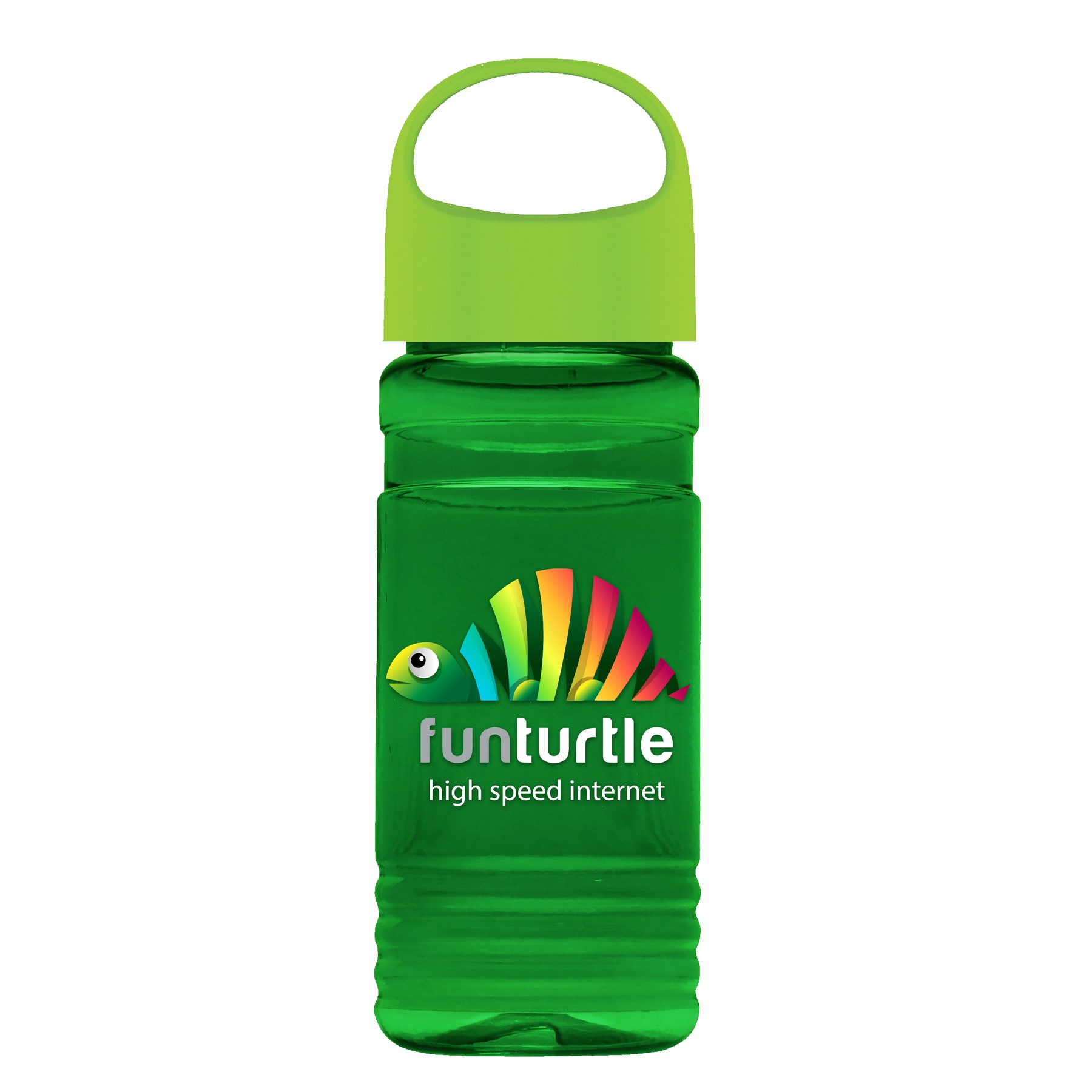 Picture of Garyline® RPET Bottle with Oval Crest Lid - 20 oz.