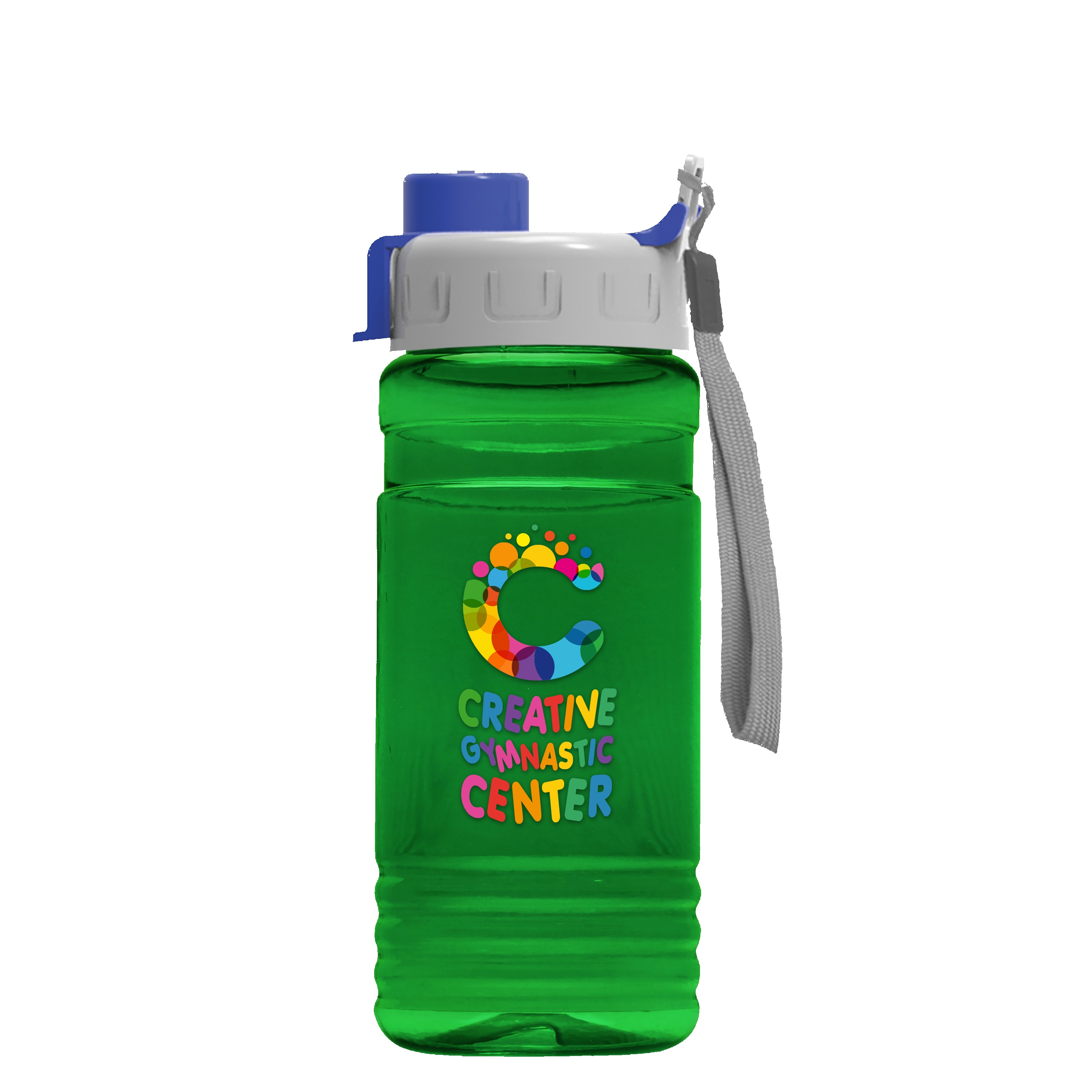 Picture of Garyline® RPET Bottle with Quick-Snap Lid - 20 oz.