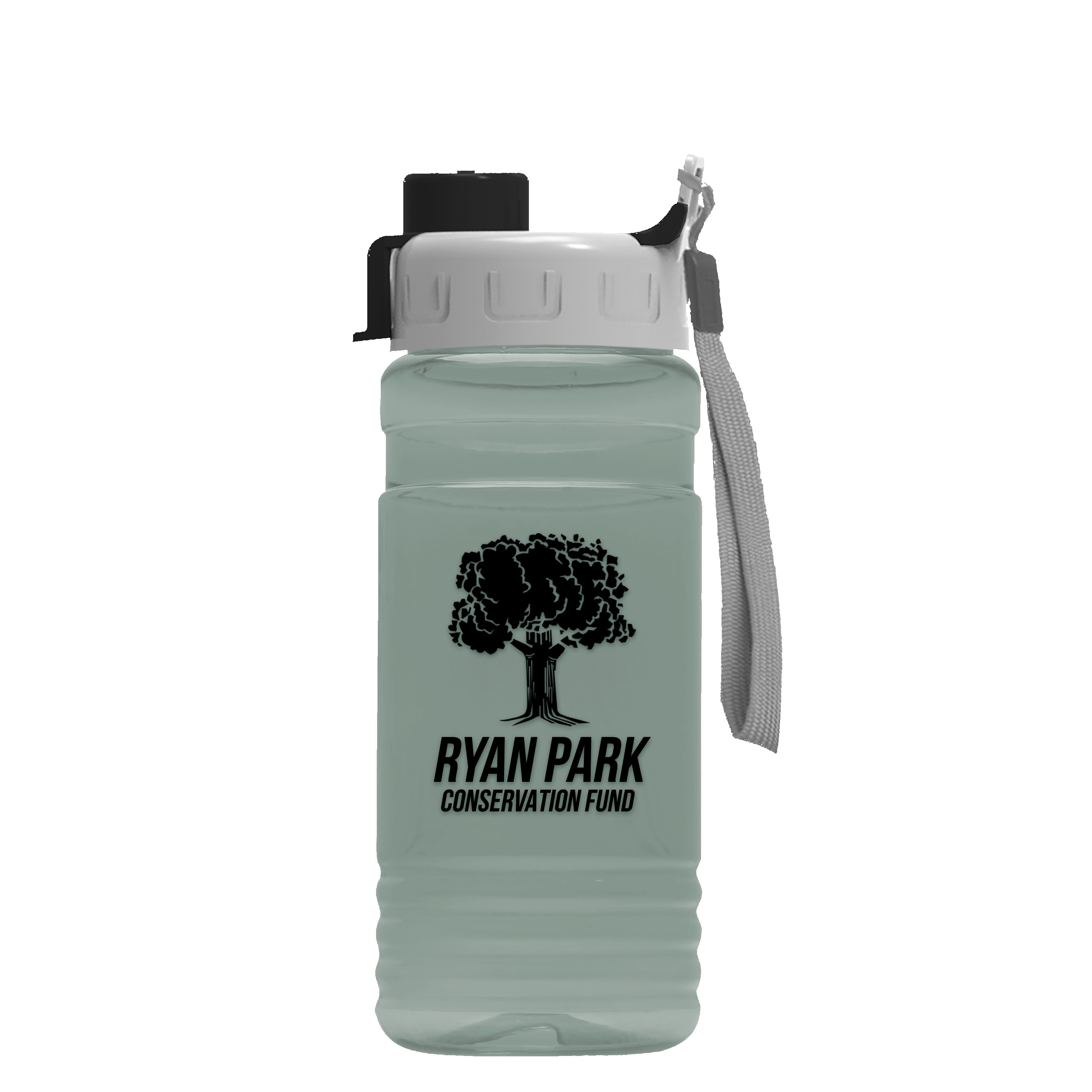 Picture of Garyline® RPET Bottle with Quick-Snap Lid - 20 oz.
