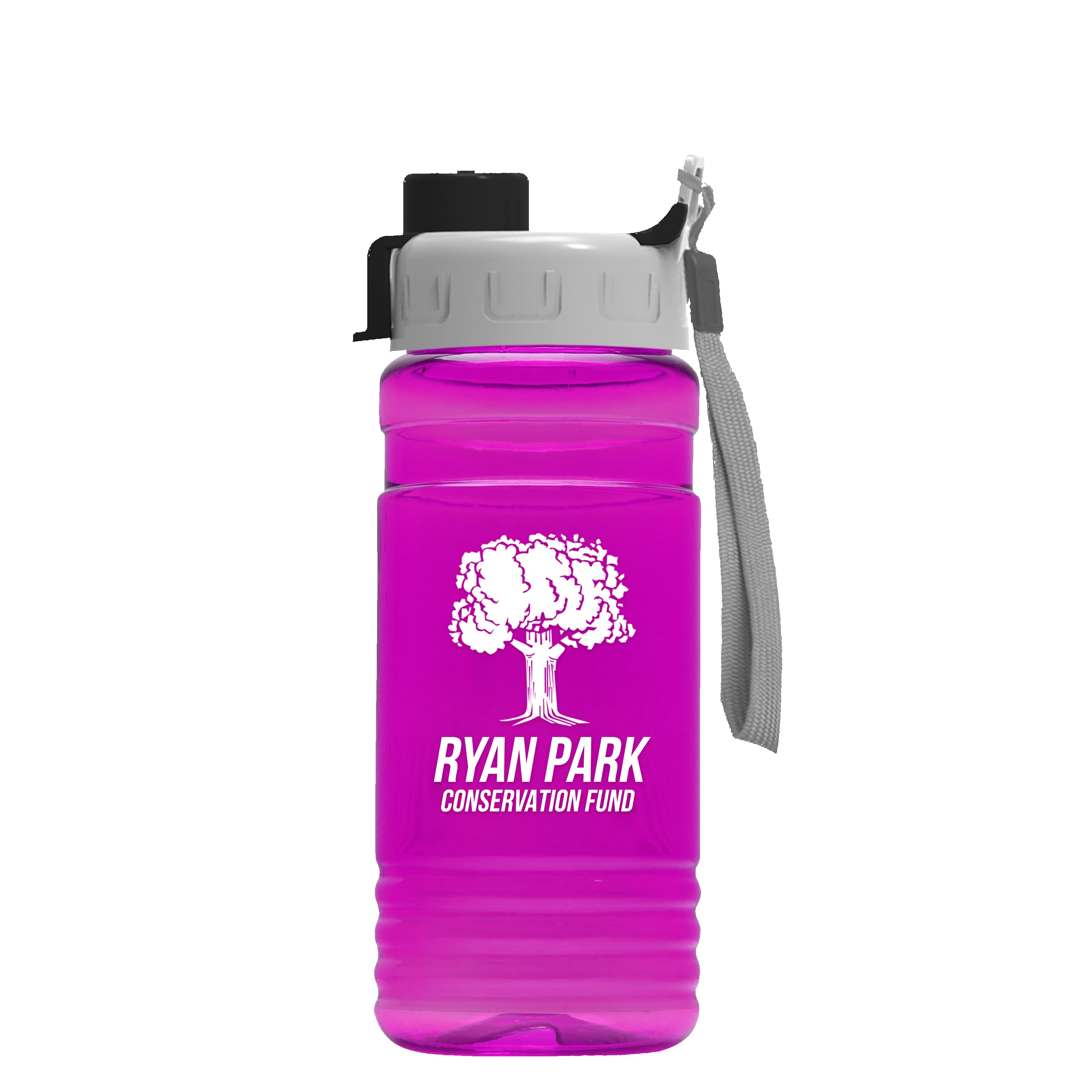 Picture of Garyline® RPET Bottle with Quick-Snap Lid - 20 oz.