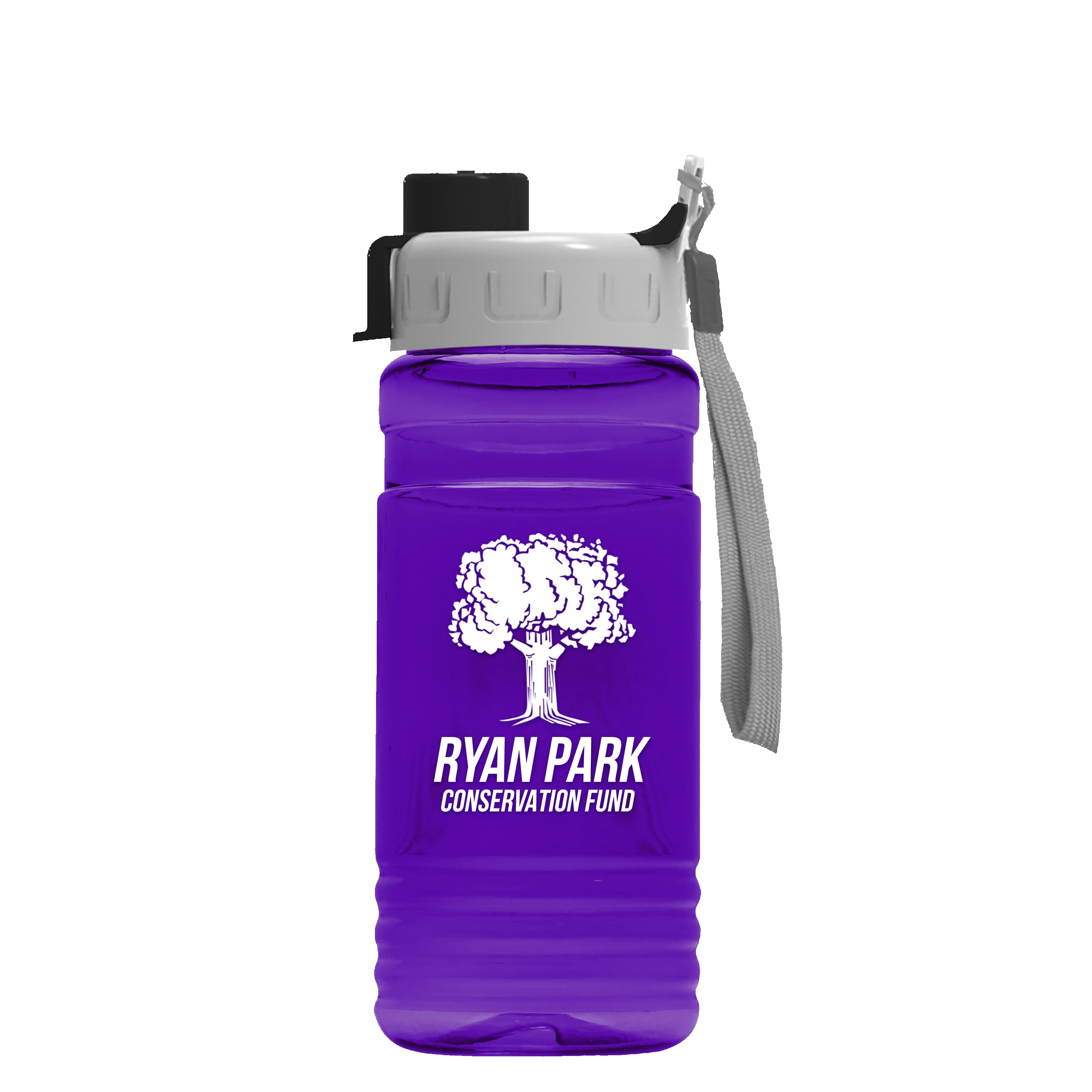 Picture of Garyline® RPET Bottle with Quick-Snap Lid - 20 oz.