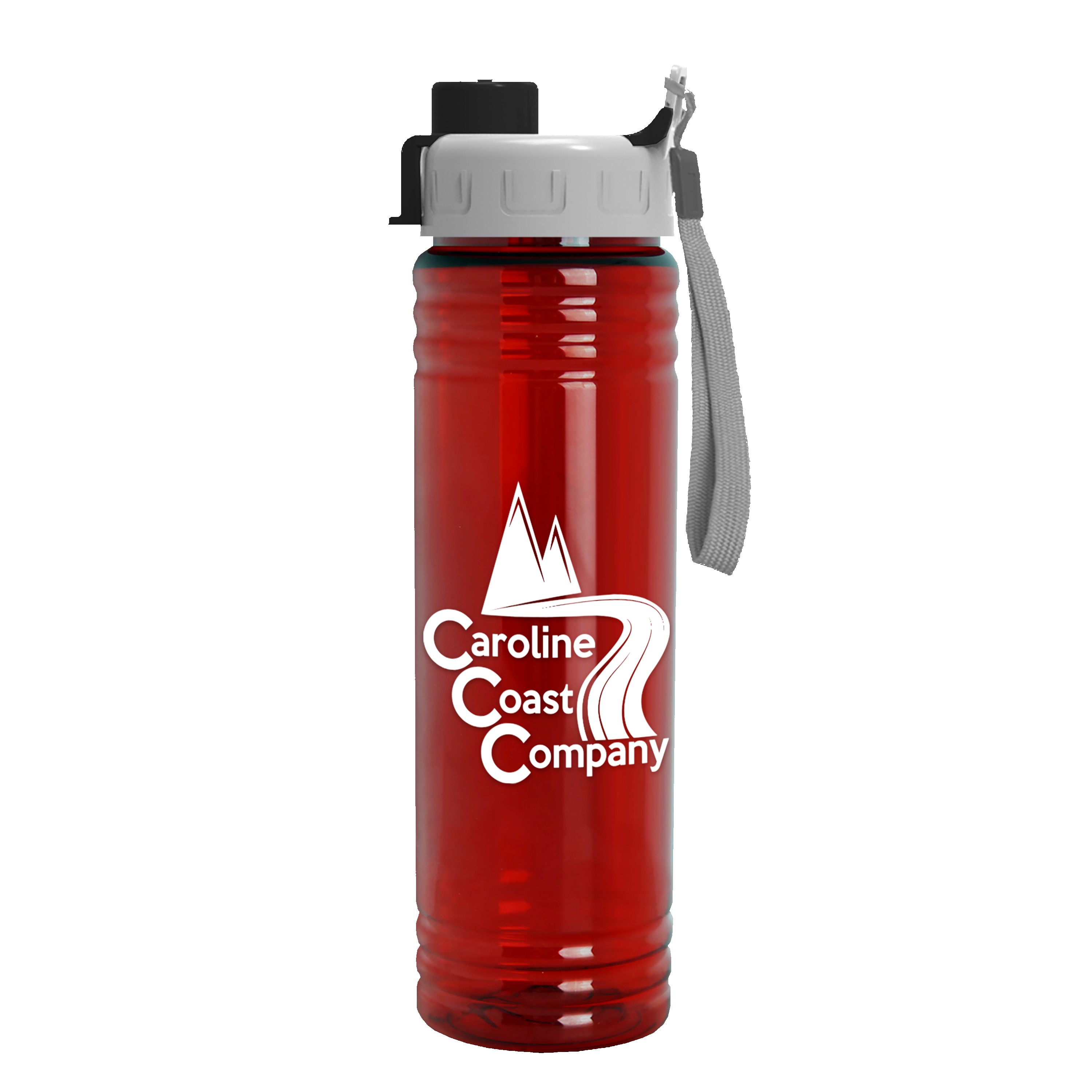 Picture of Garyline® Slim Fit RPET Bottle with Quick-Snap Lid - 24 oz.