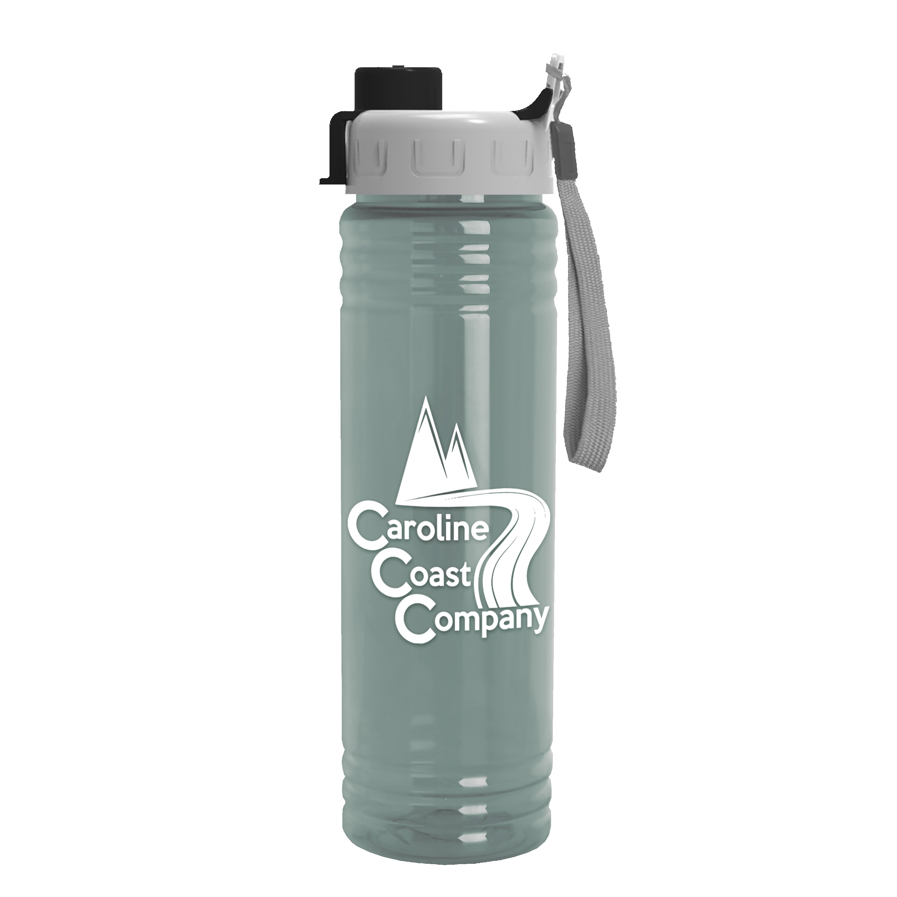 Picture of Garyline® Slim Fit RPET Bottle with Quick-Snap Lid - 24 oz.