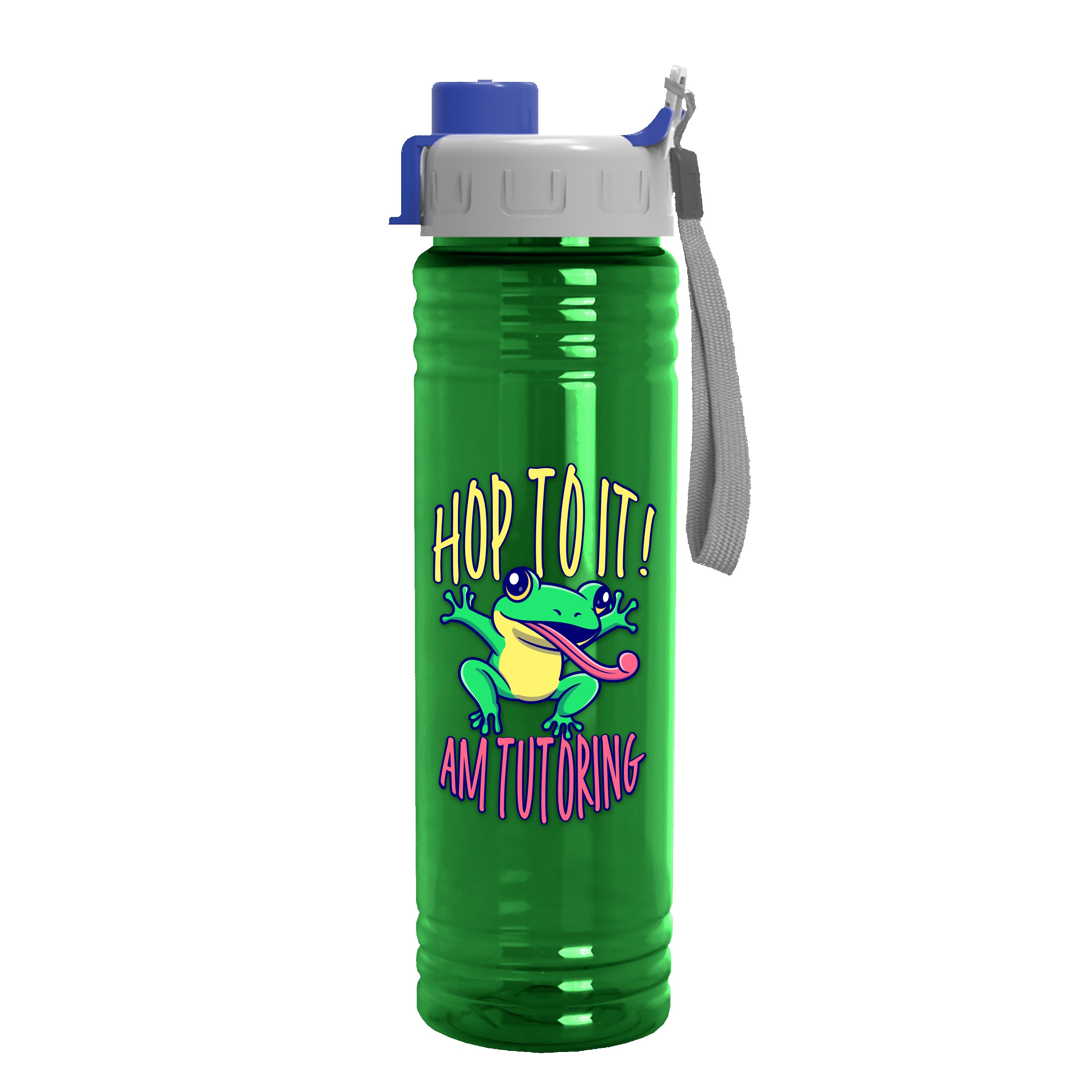 Picture of Garyline® Slim Fit RPET Bottle with Quick-Snap Lid - 24 oz.