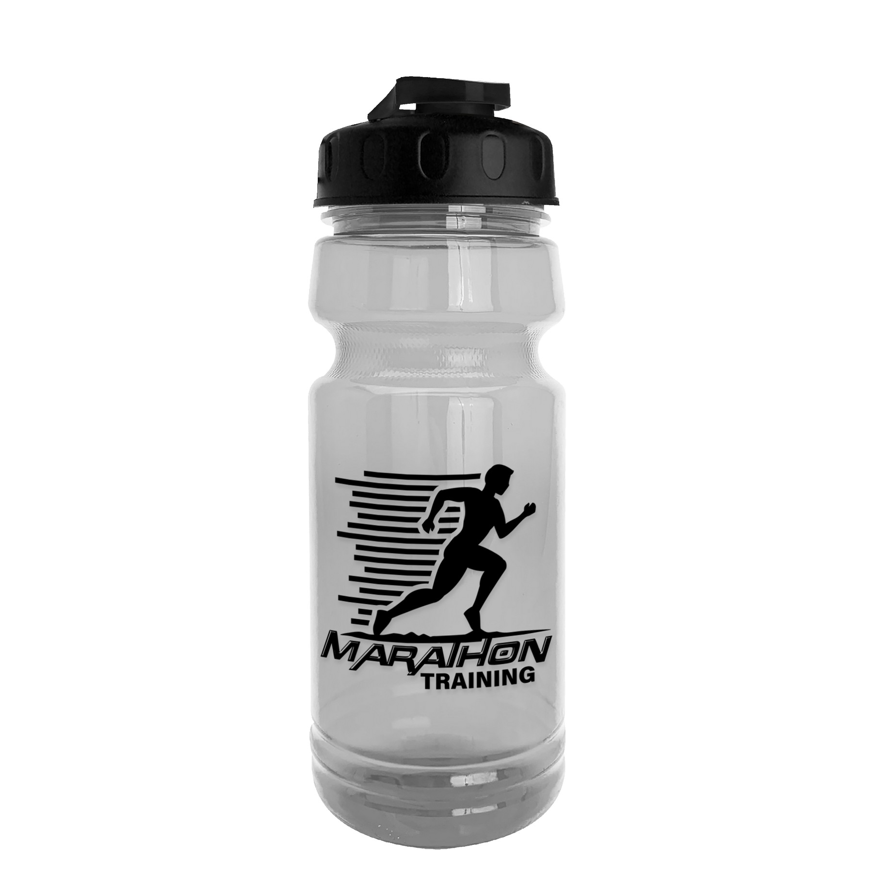 Picture of Garyline® Trainer Clear Bottle with Flip-Top Lid - 24 oz.
