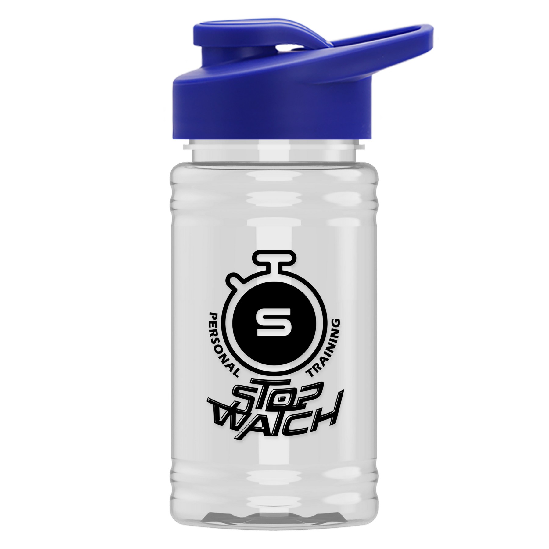Picture of Garyline® Mini Bottle with Drink-Thru Lid - 16 oz.