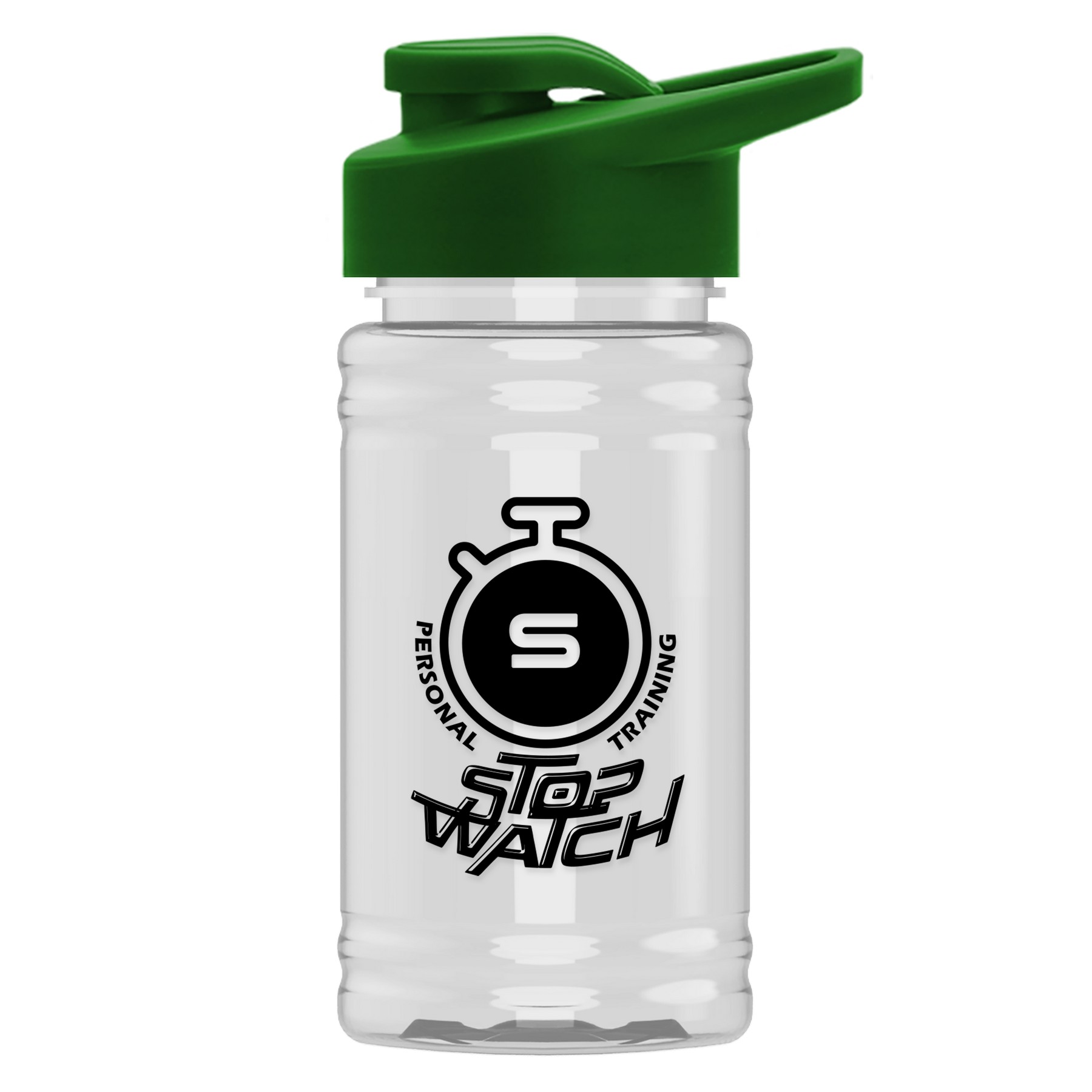 Picture of Garyline® Mini Bottle with Drink-Thru Lid - 16 oz.