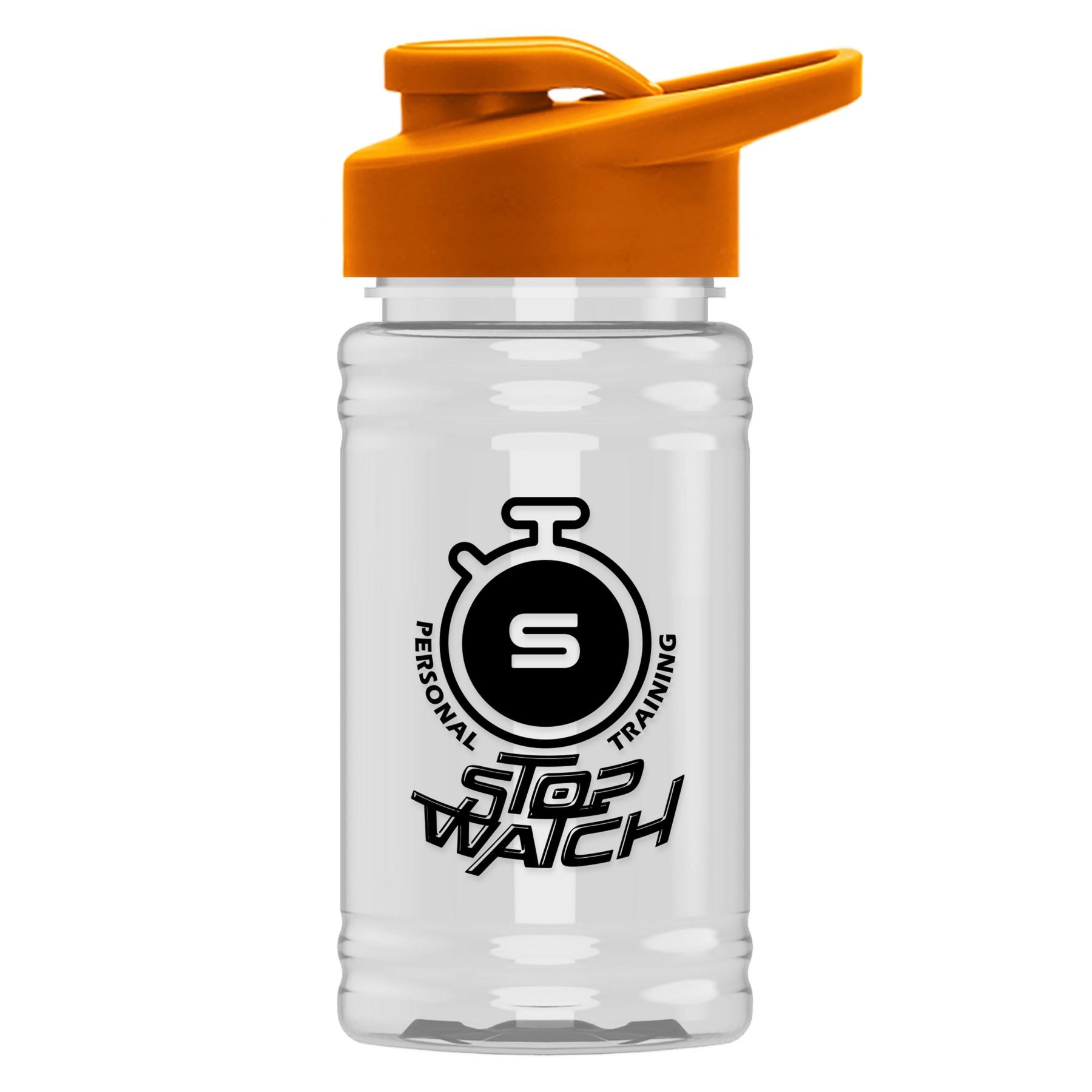 Picture of Garyline® Mini Bottle with Drink-Thru Lid - 16 oz.