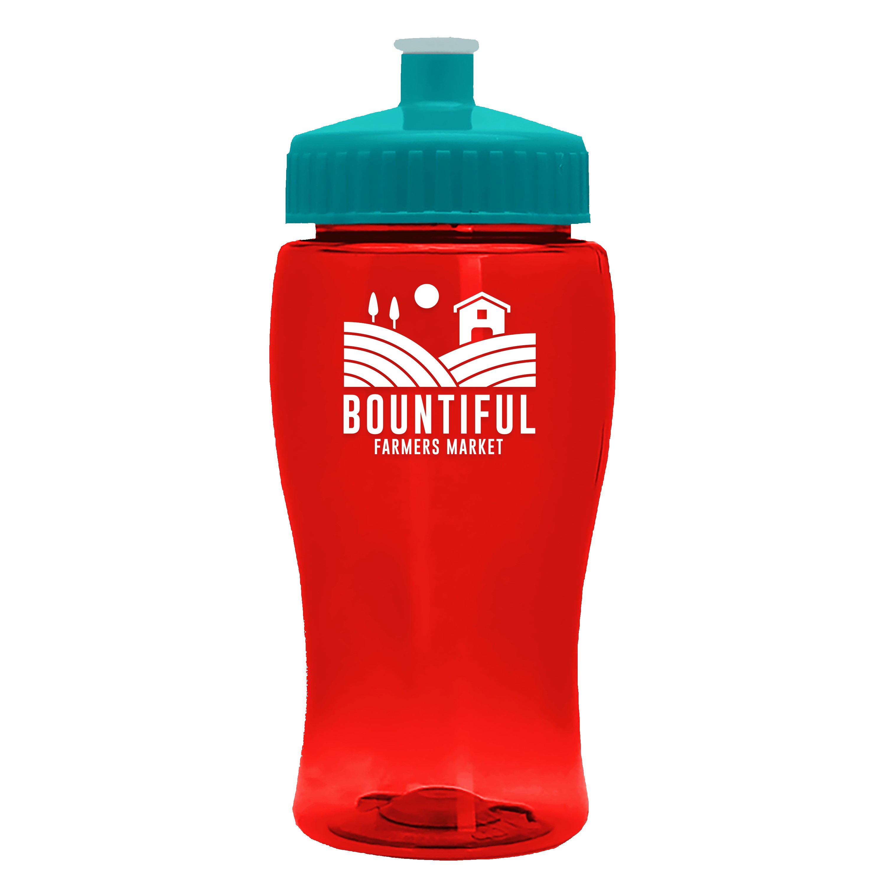 Picture of Garyline® Poly+ Jr. Bottle with Push-Pull Lid - 18 oz.