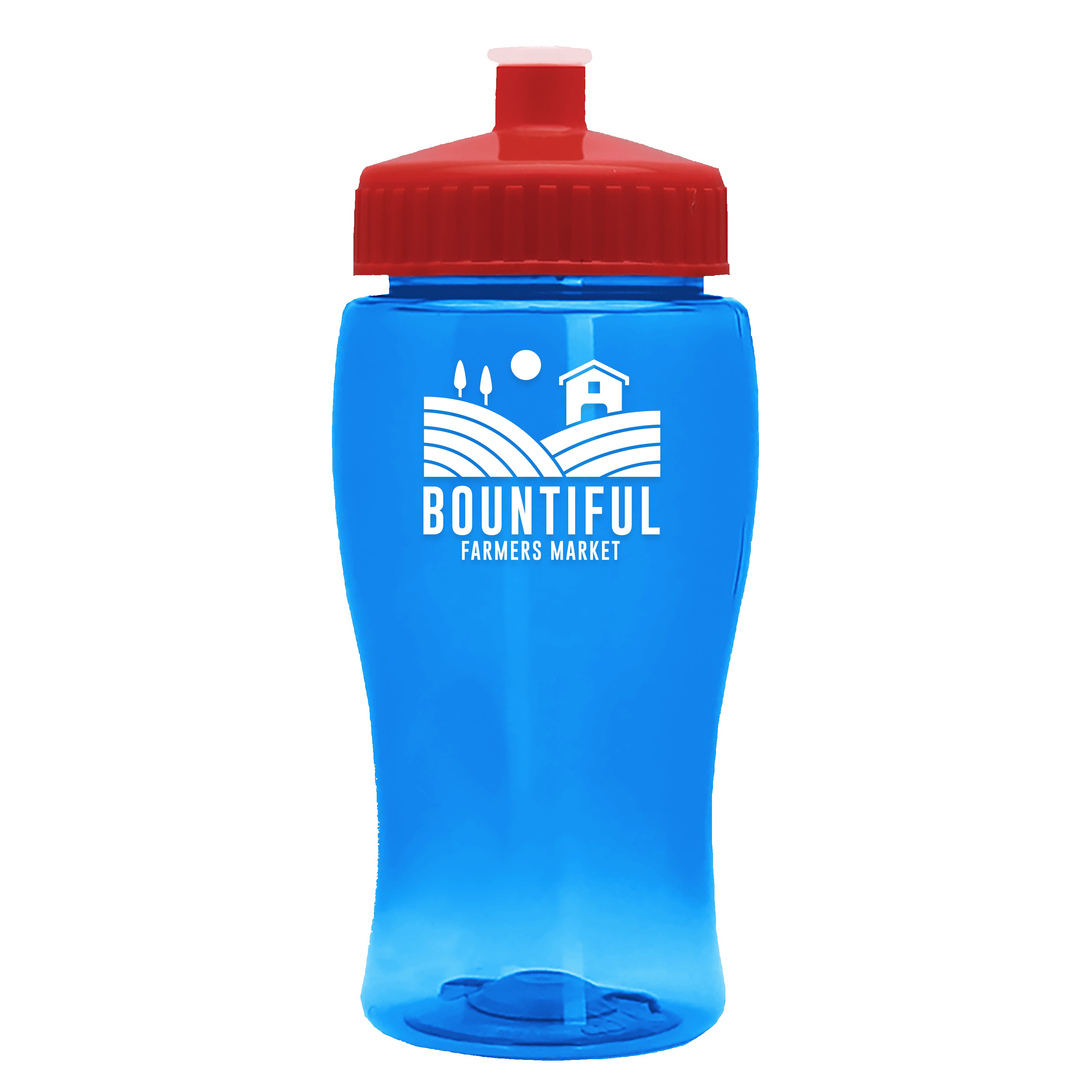 Picture of Garyline® Poly+ Jr. Bottle with Push-Pull Lid - 18 oz.