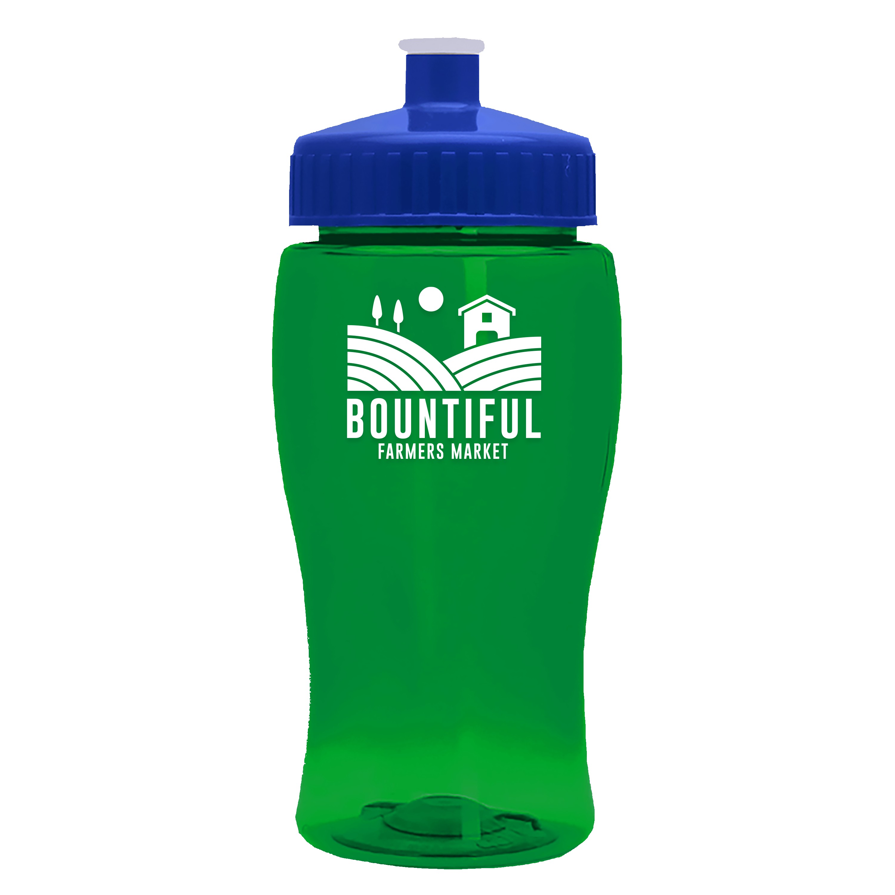 Picture of Garyline® Poly+ Jr. Bottle with Push-Pull Lid - 18 oz.