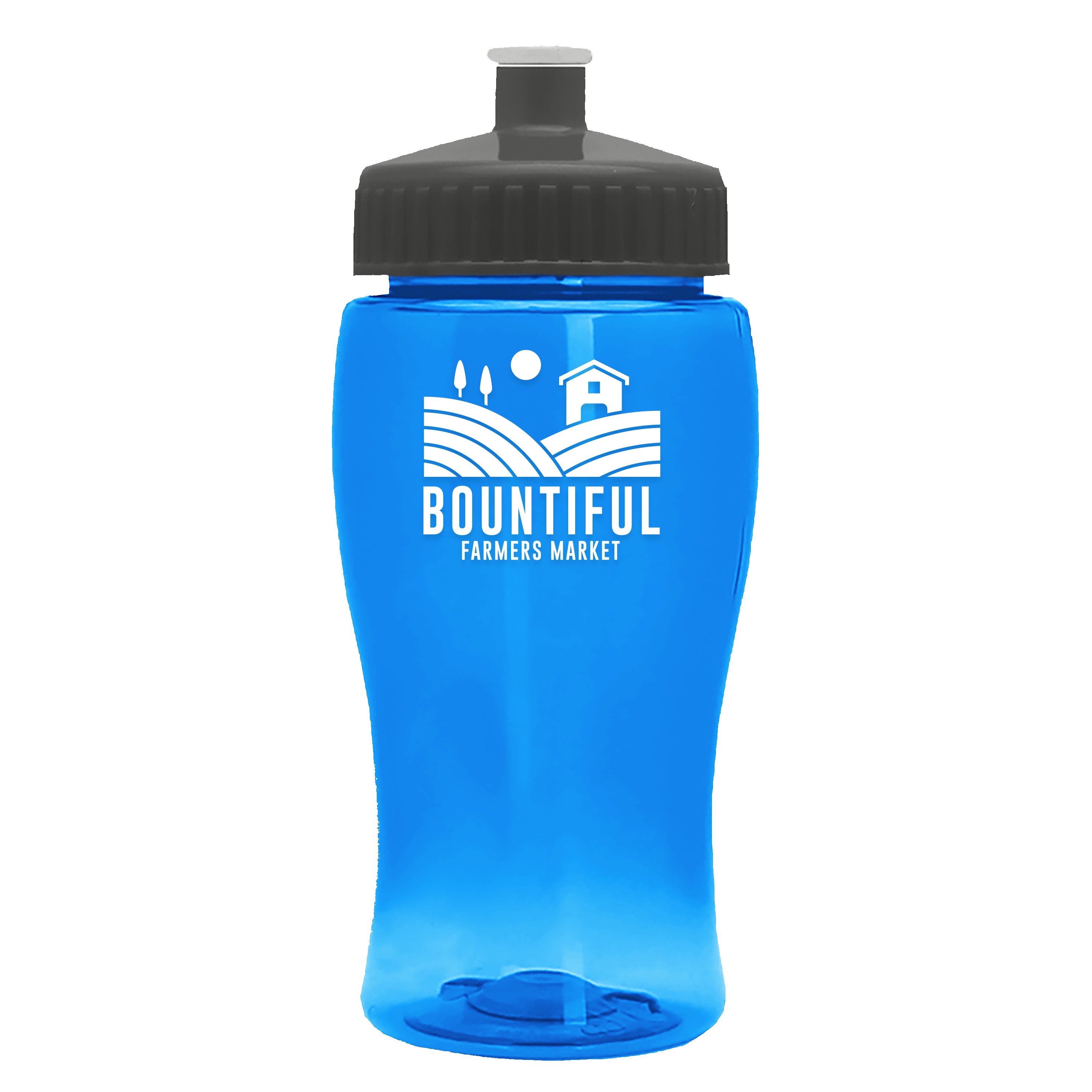 Picture of Garyline® Poly+ Jr. Bottle with Push-Pull Lid - 18 oz.
