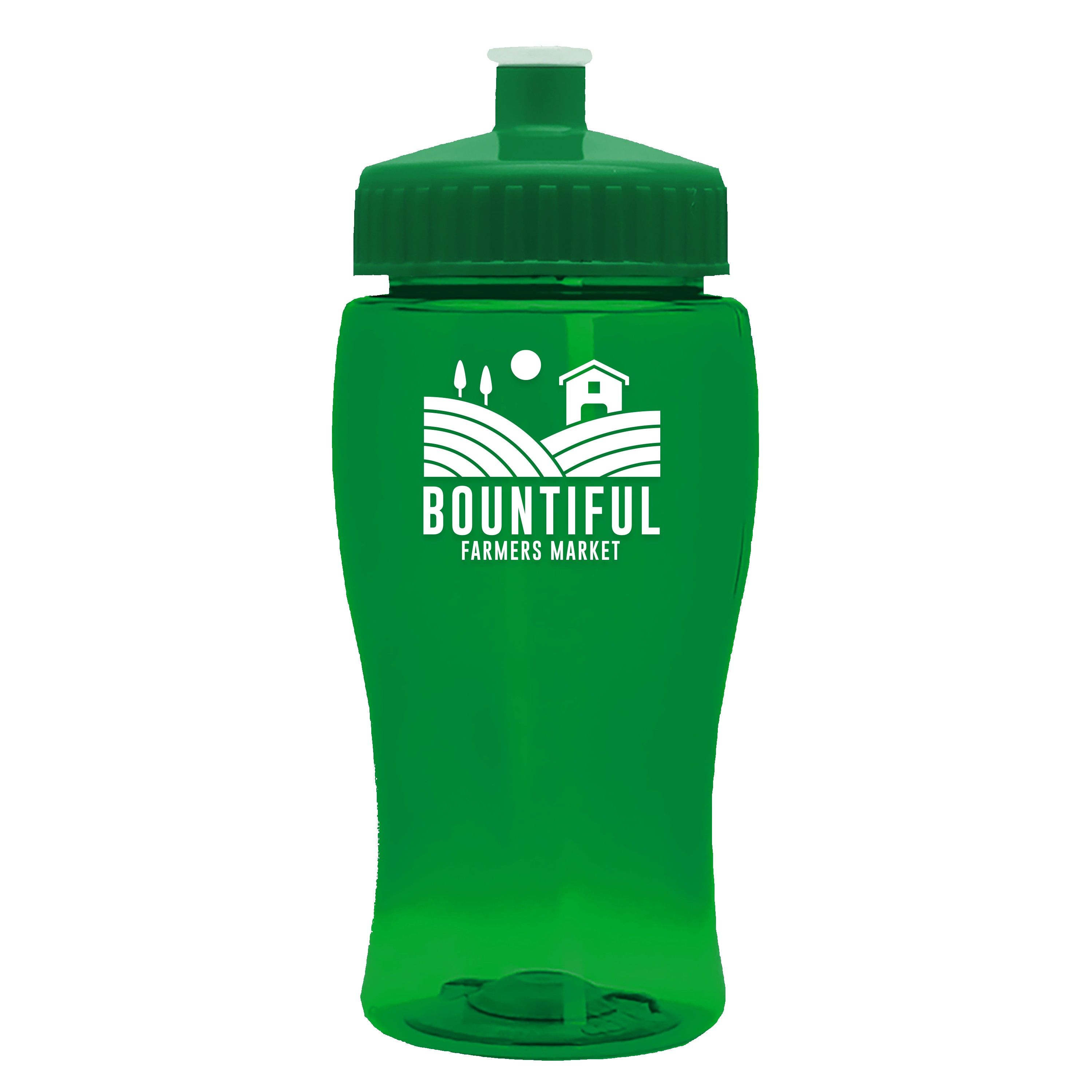 Picture of Garyline® Poly+ Jr. Bottle with Push-Pull Lid - 18 oz.