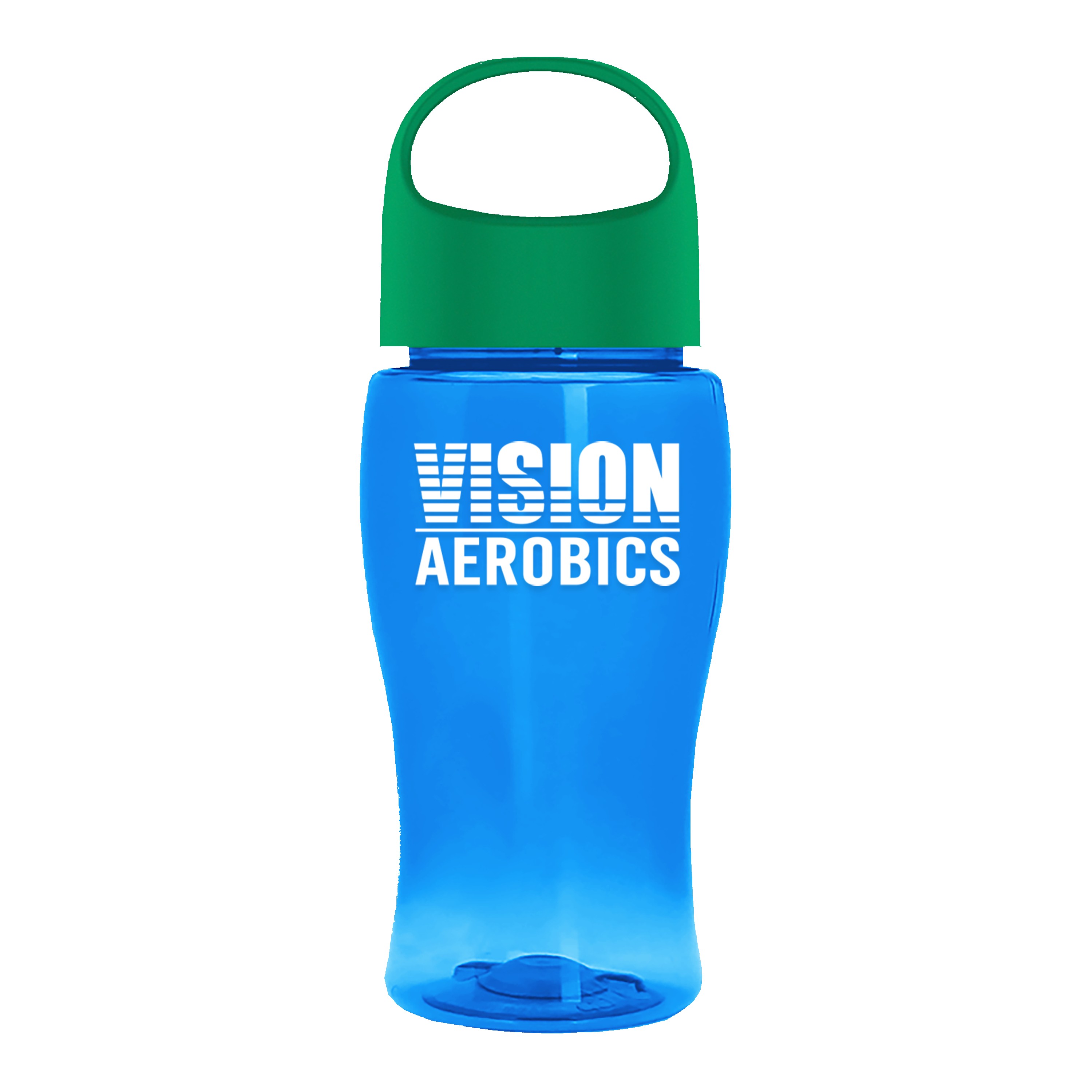Picture of Garyline® Poly+ Jr. Bottle with Oval Crest Lid - 18 oz.