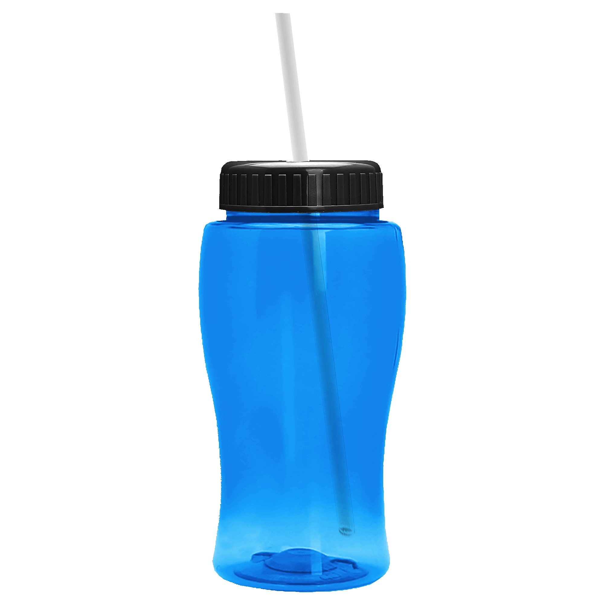 Picture of 18 Oz. Pure-Poly Junior Sports Bottle w/Straw Lid