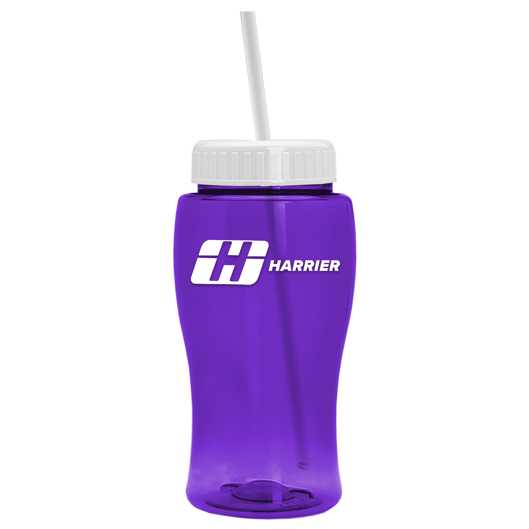 Picture of 18 Oz. Pure-Poly Junior Sports Bottle w/Straw Lid