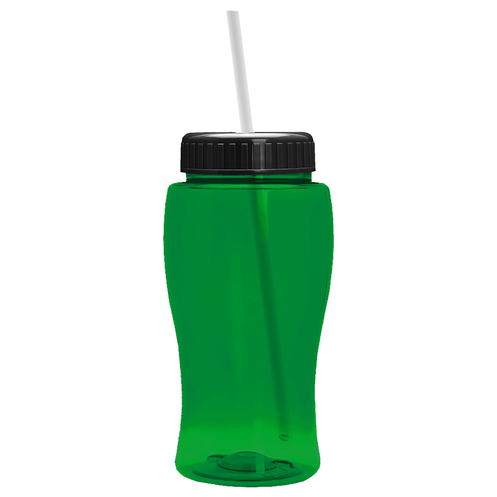 Picture of 18 Oz. Pure-Poly Junior Sports Bottle w/Straw Lid