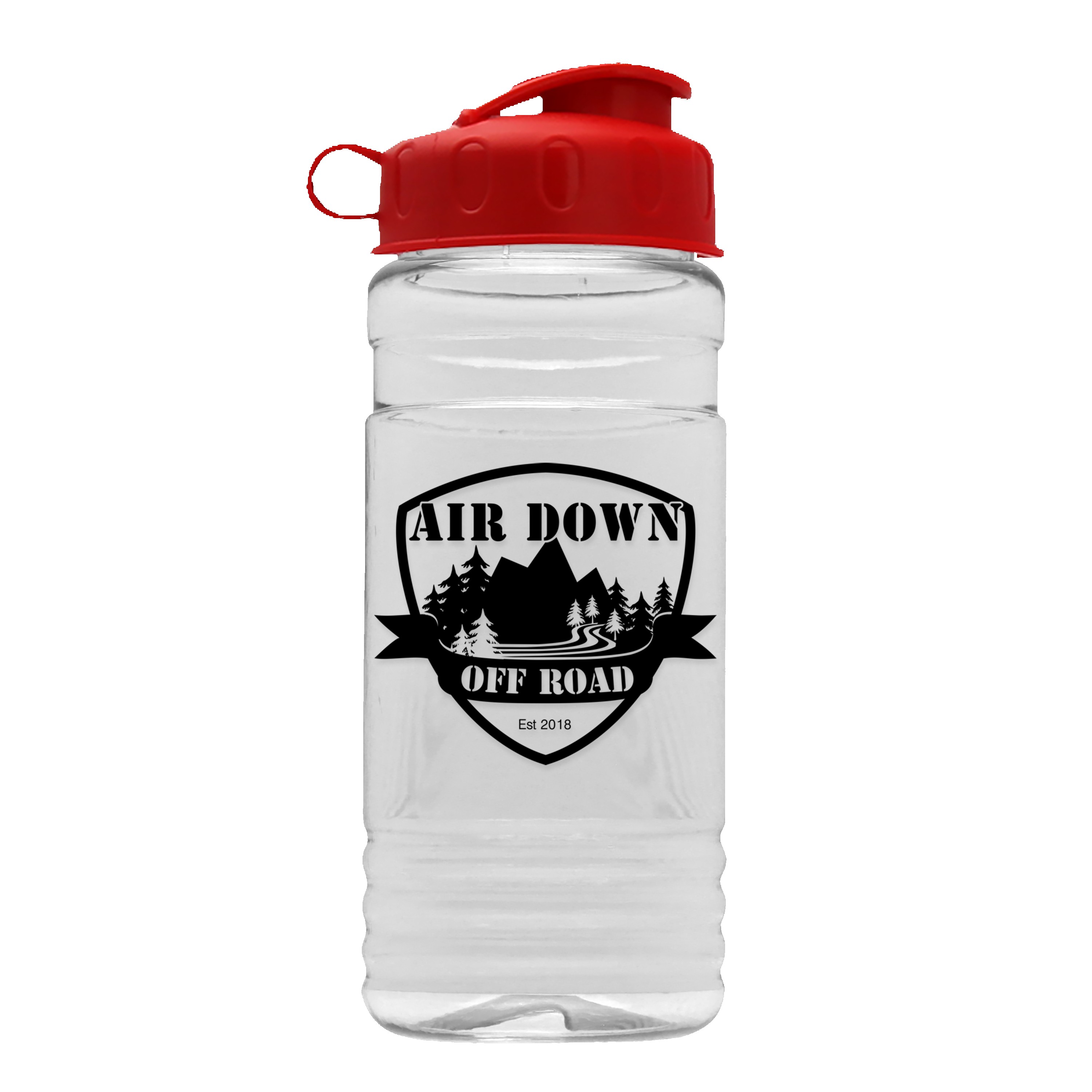 Picture of Garyline® Clear Bottle with Flip Lid - 20 oz.