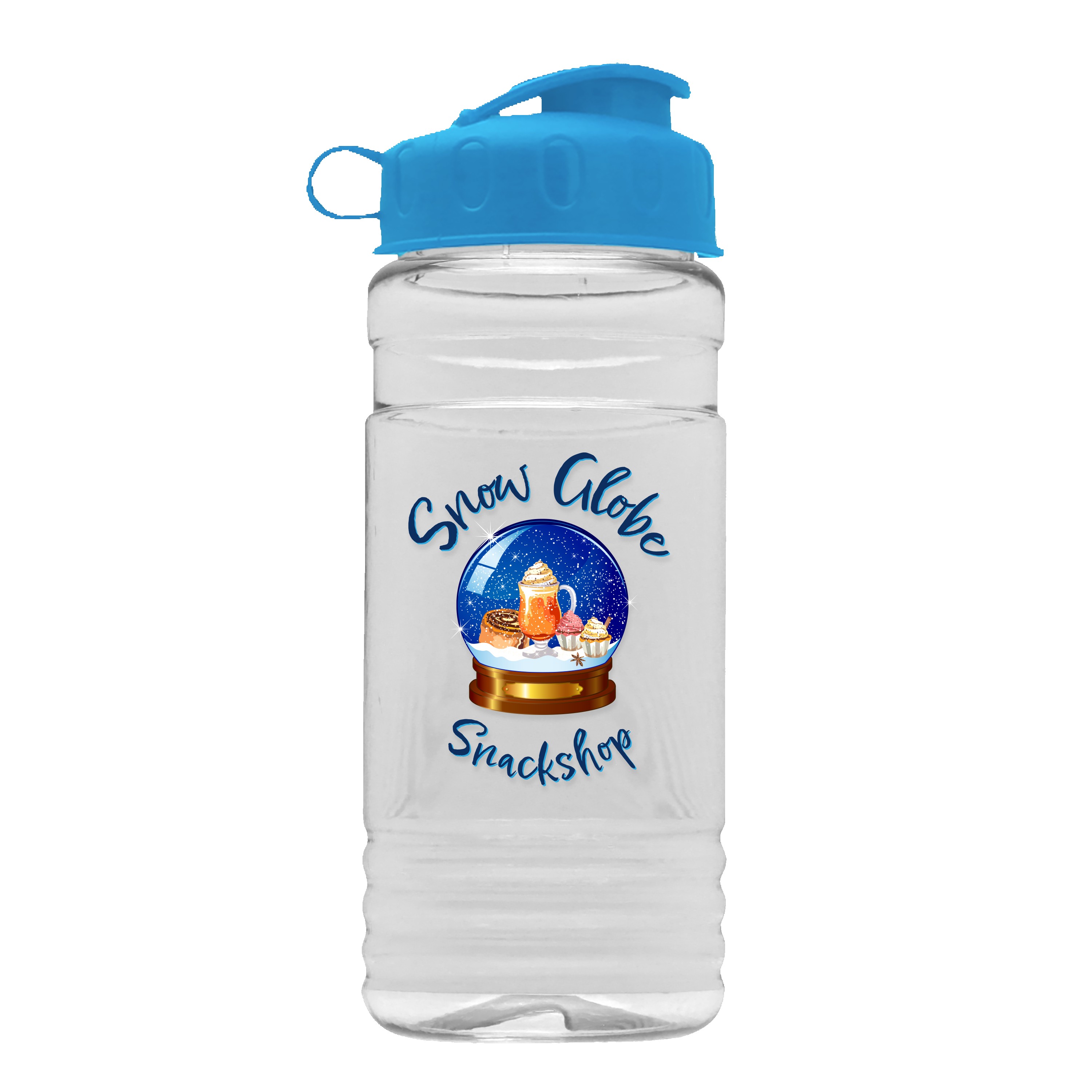 Picture of Garyline® Clear Bottle with Flip Lid - 20 oz.