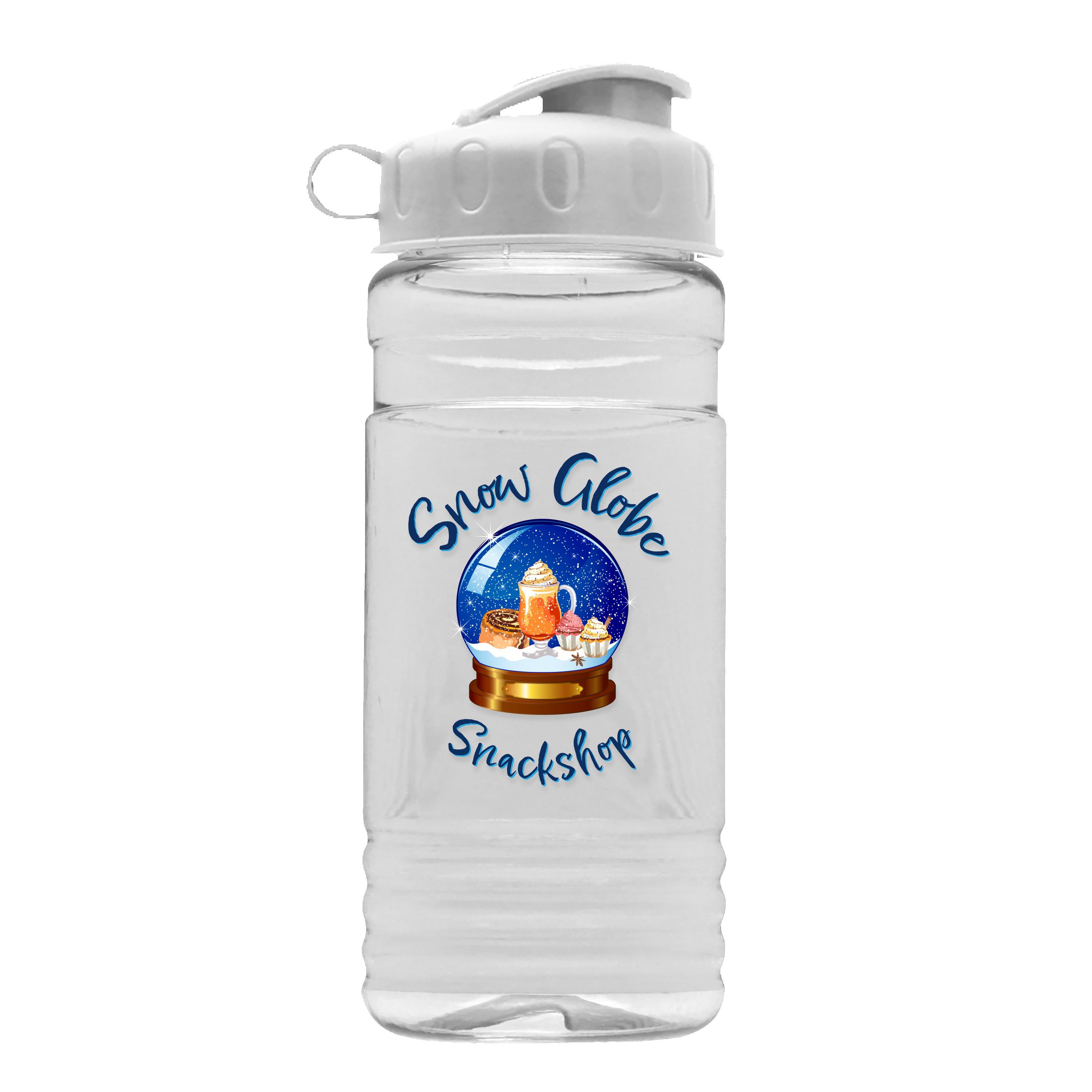 Picture of Garyline® Clear Bottle with Flip Lid - 20 oz.
