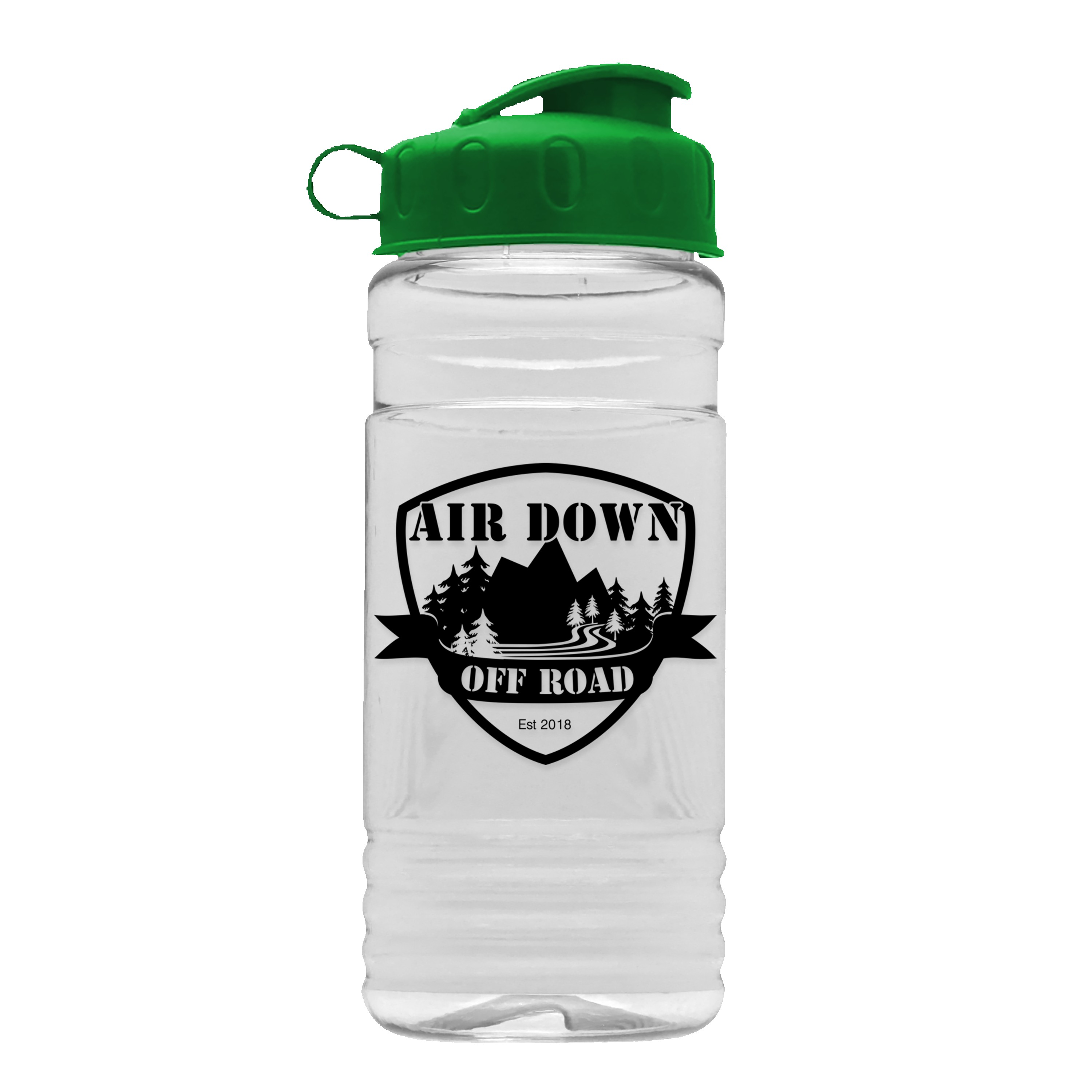 Picture of Garyline® Clear Bottle with Flip Lid - 20 oz.