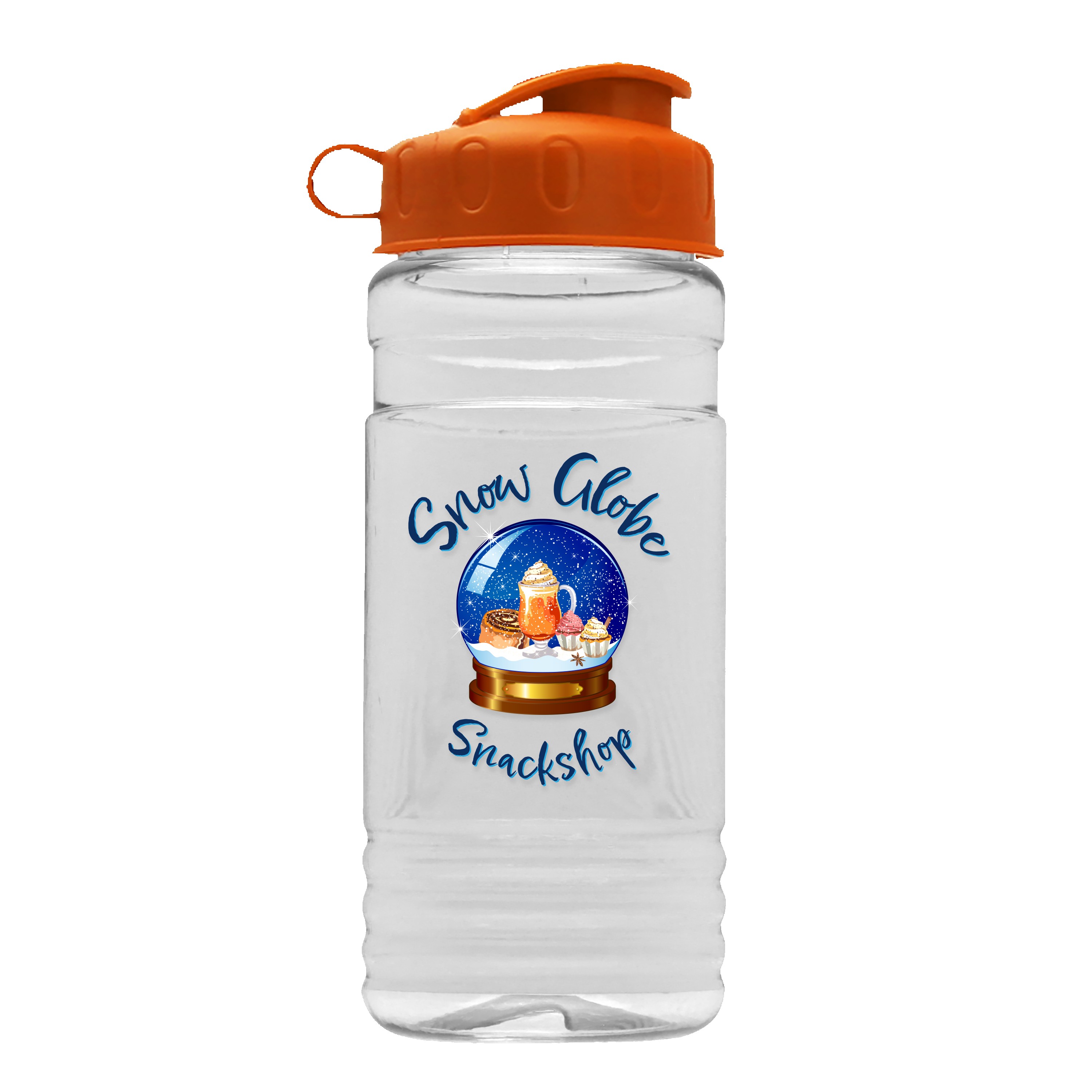Picture of Garyline® Clear Bottle with Flip Lid - 20 oz.