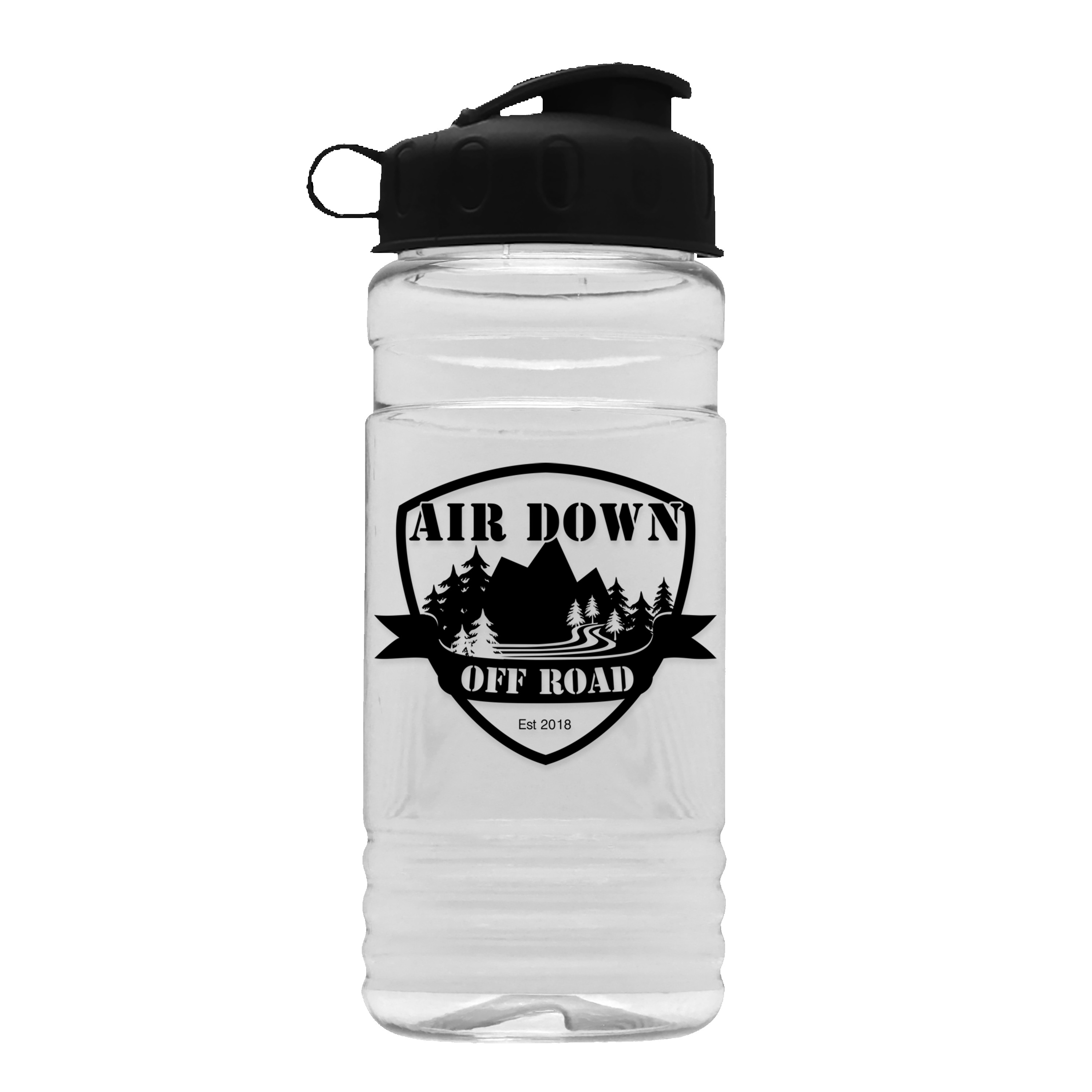 Picture of Garyline® Clear Bottle with Flip Lid - 20 oz.