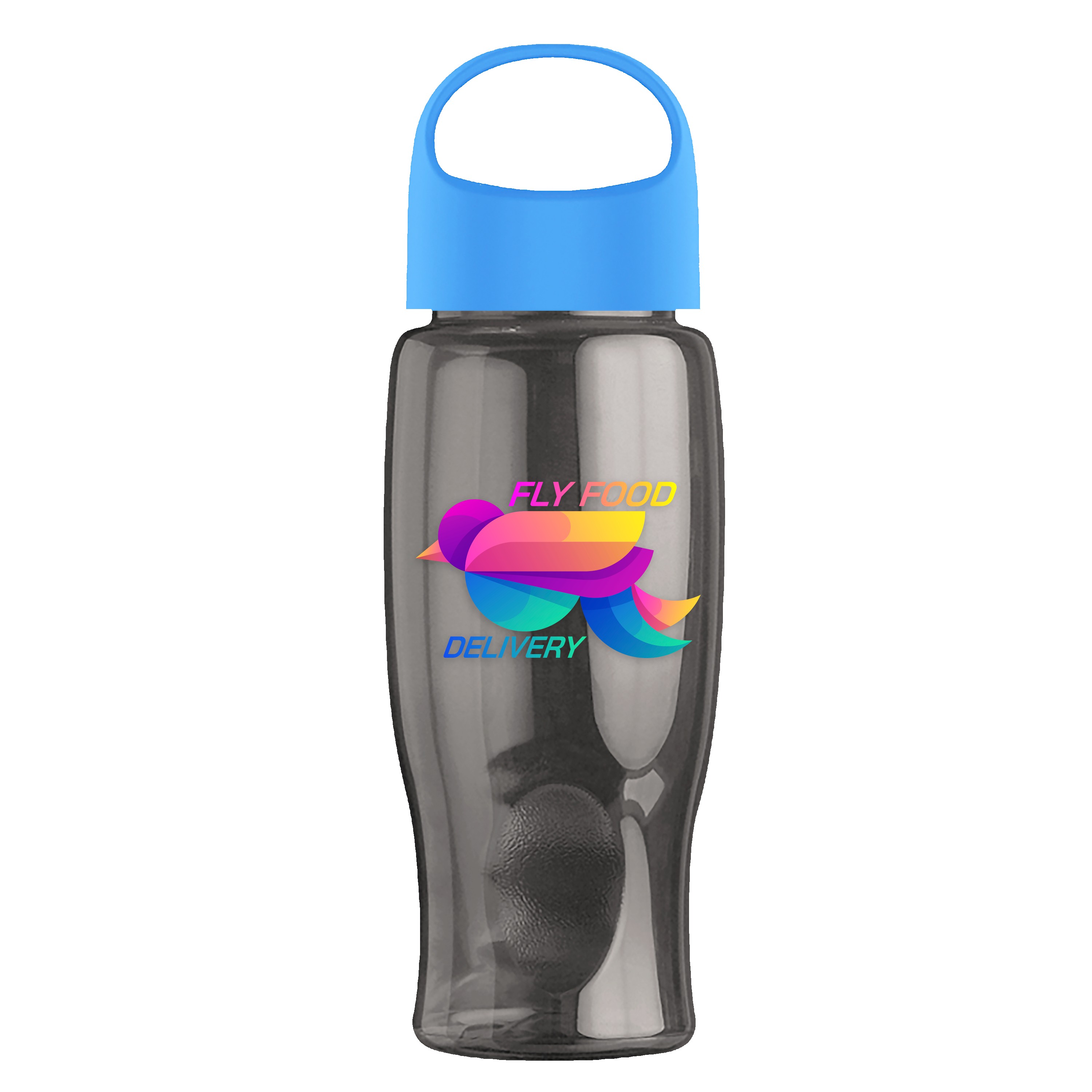 Picture of Garyline® Poly+ Bottle with Oval Crest Lid - 27 oz.