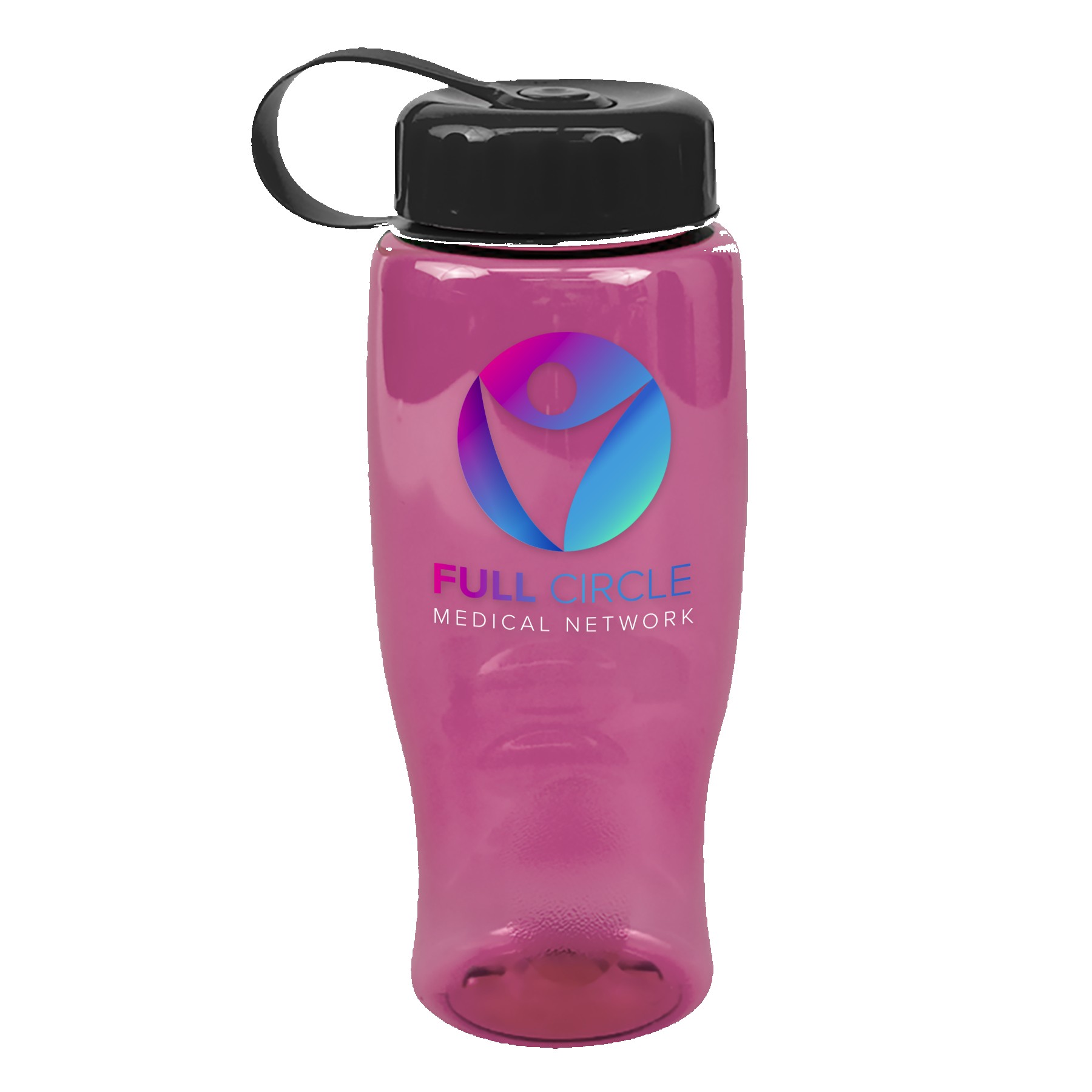 Picture of Garyline® Poly+ Bottle with Tethered Lid - 27 oz.