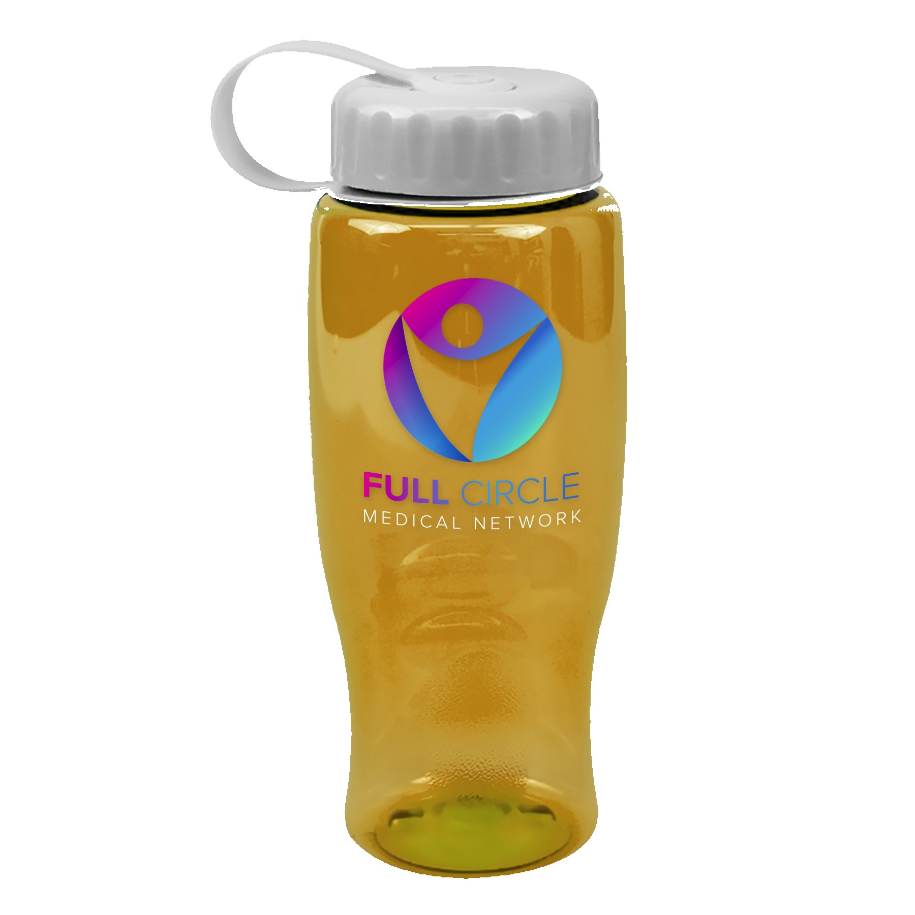 Picture of Garyline® Poly+ Bottle with Tethered Lid - 27 oz.