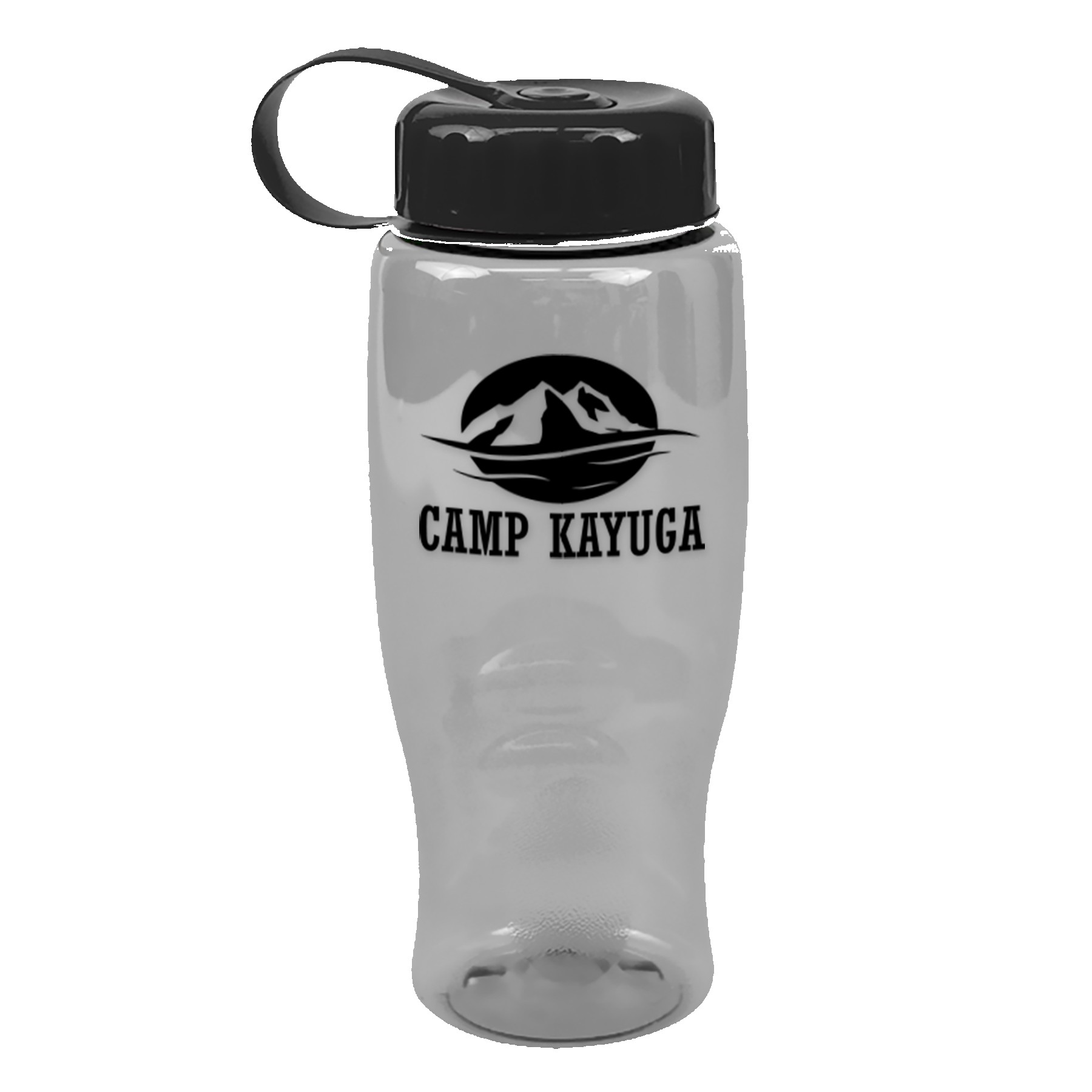 Picture of Garyline® Poly+ Bottle with Tethered Lid - 27 oz.