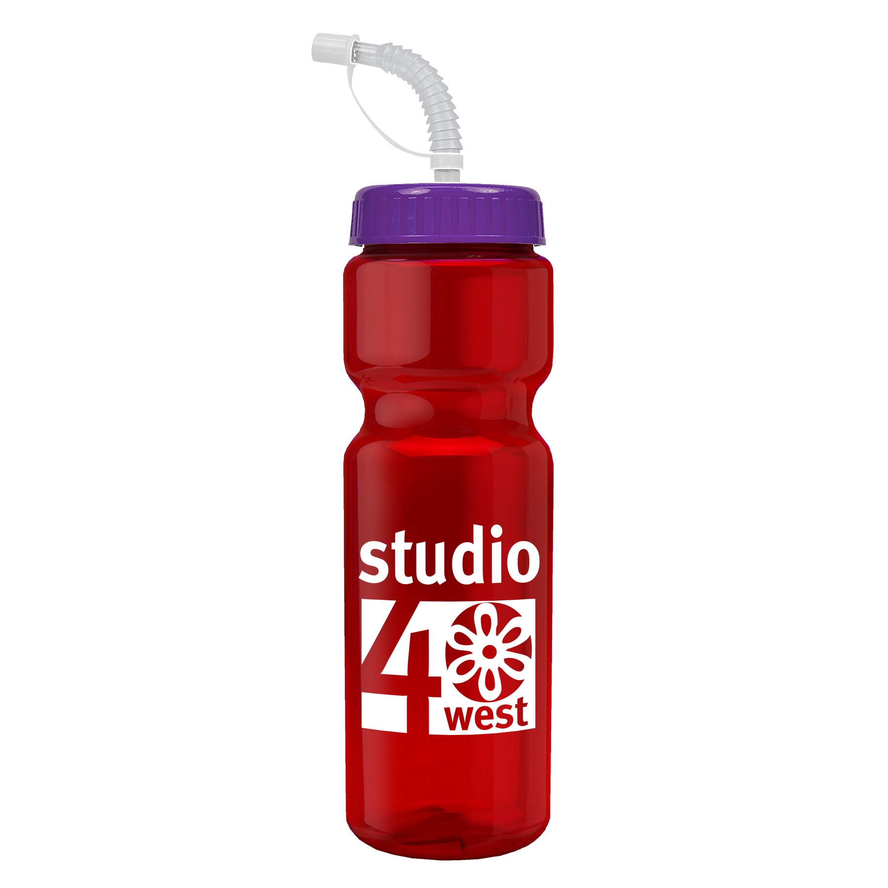 Picture of Garyline® Champ Bottle with Straw Lid - 28 oz.
