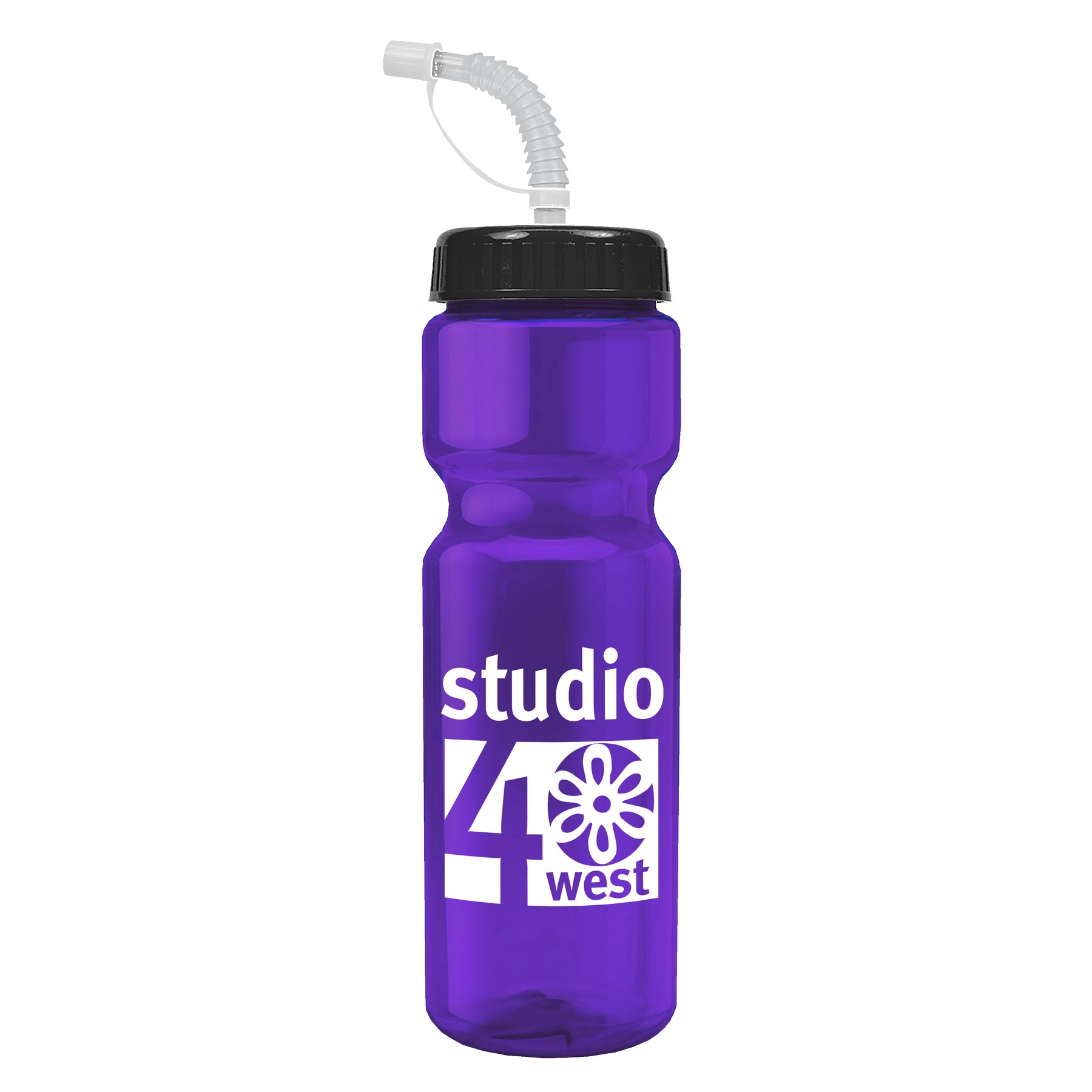 Picture of Garyline® Champ Bottle with Straw Lid - 28 oz.