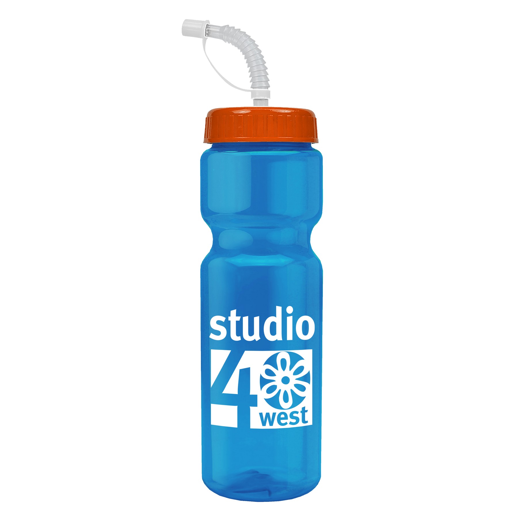 Picture of Garyline® Champ Bottle with Straw Lid - 28 oz.