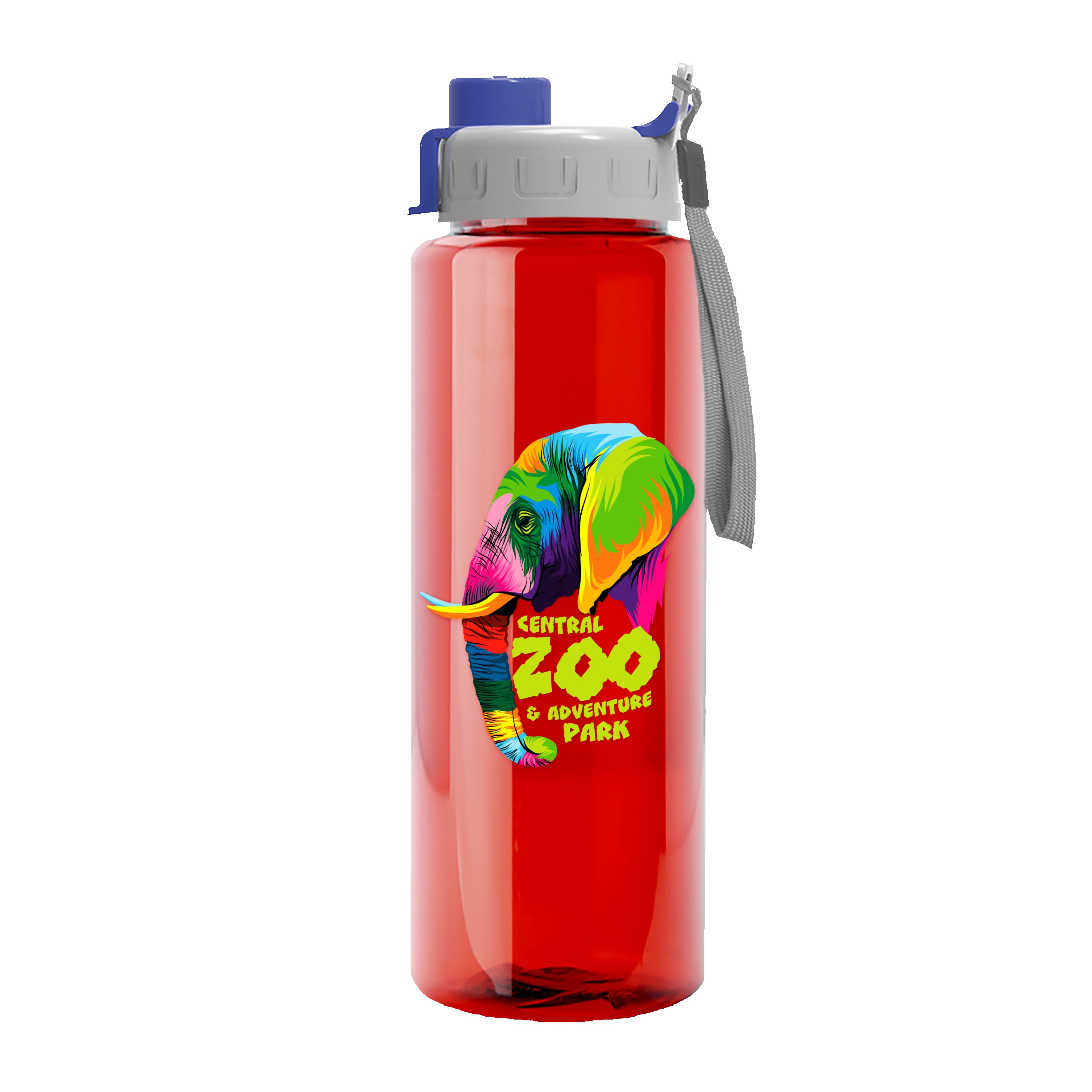 Picture of Garyline® Guzzler Bottle with Quick-Snap Lid - 32 oz.