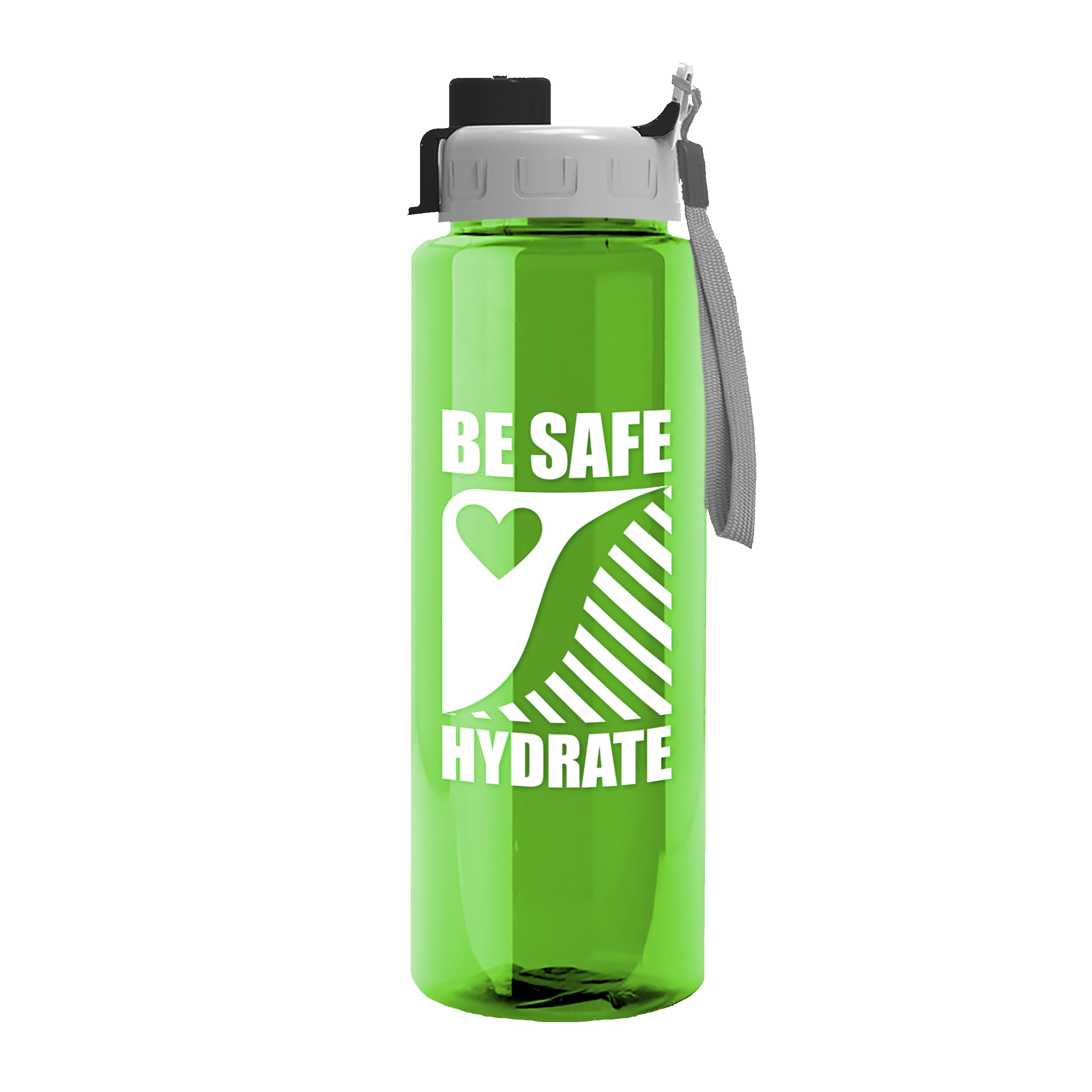 Picture of Garyline® Guzzler Bottle with Quick-Snap Lid - 32 oz.